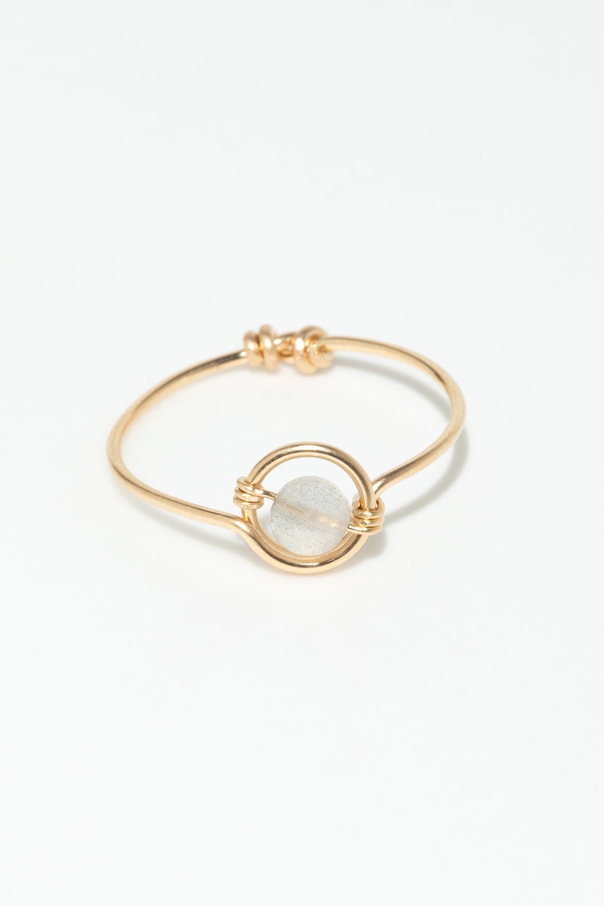 Ring - labradorite YAY Golden