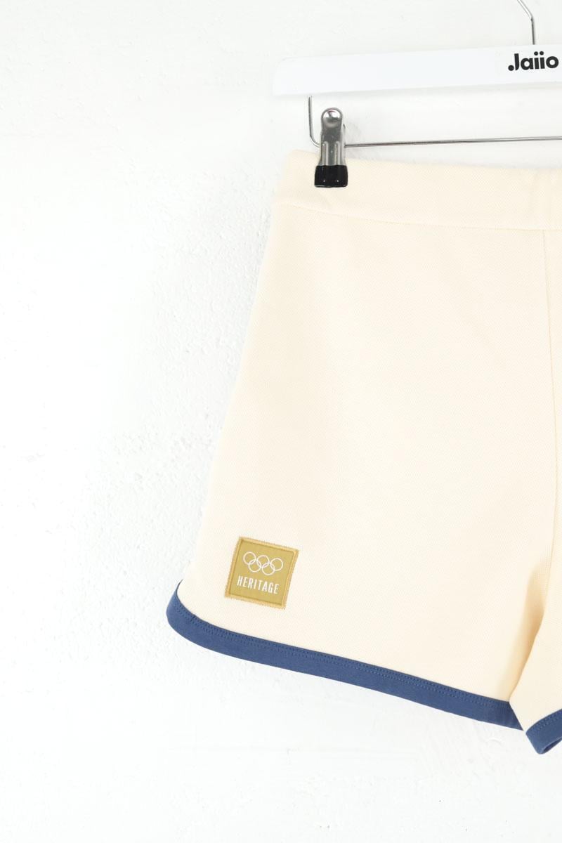 Mini shorts LACOSTE - SECONDE MAIN Beige