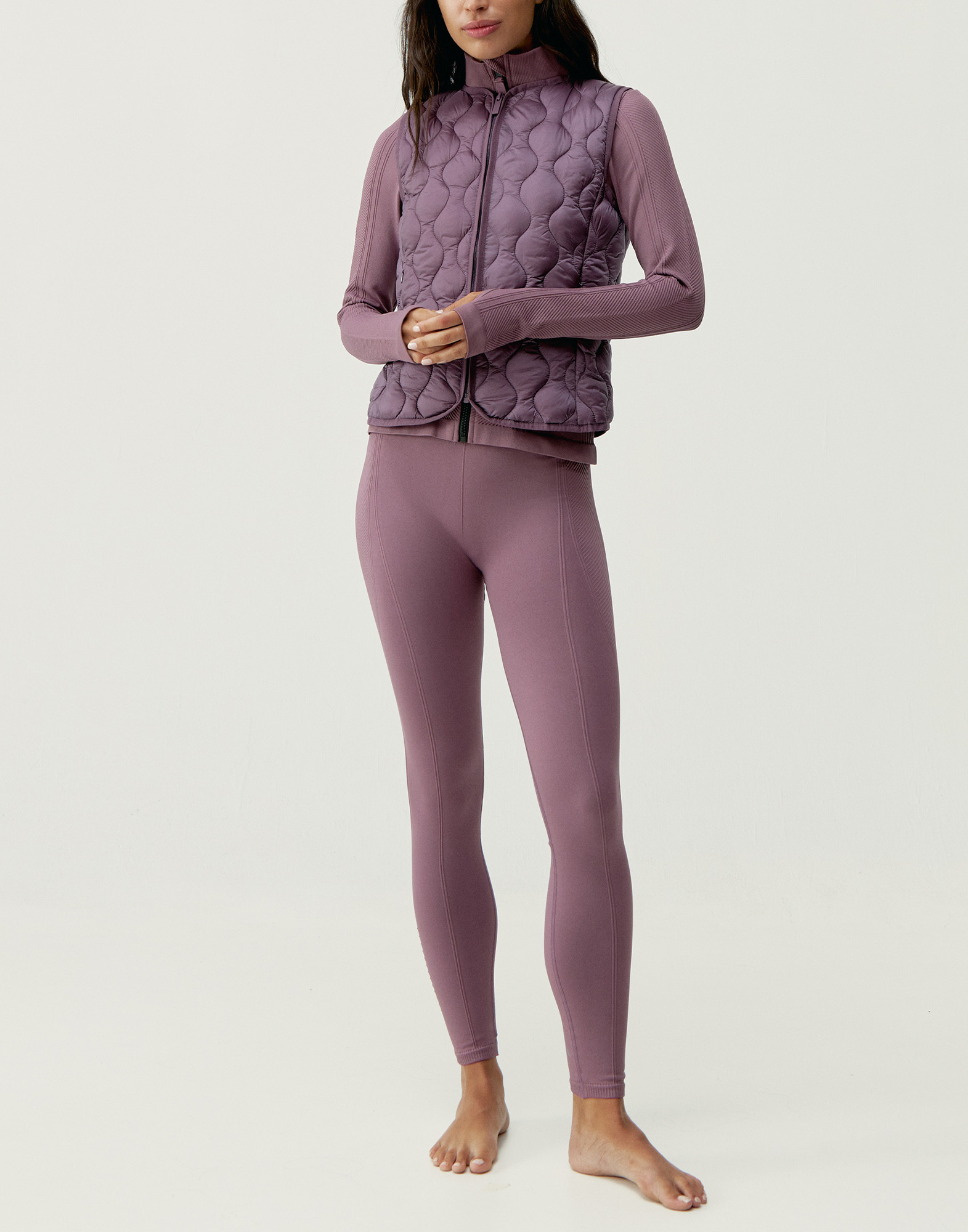 Veste de sport zippée performance athleisure kenal BORN Violet
