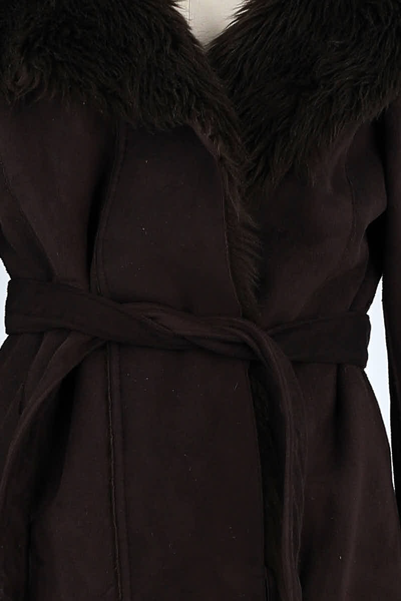 Coat ARMANI - SECONDE MAIN Brown
