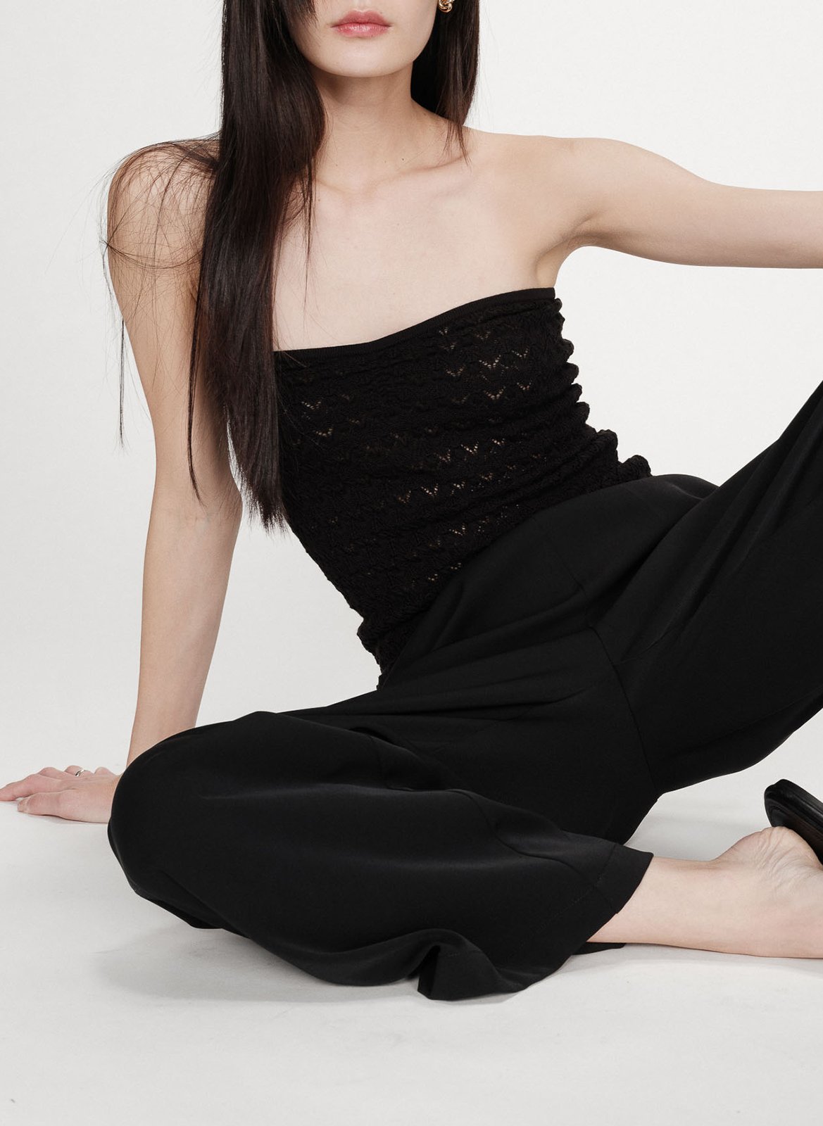 Top bustier GRACE ET MILA Noir