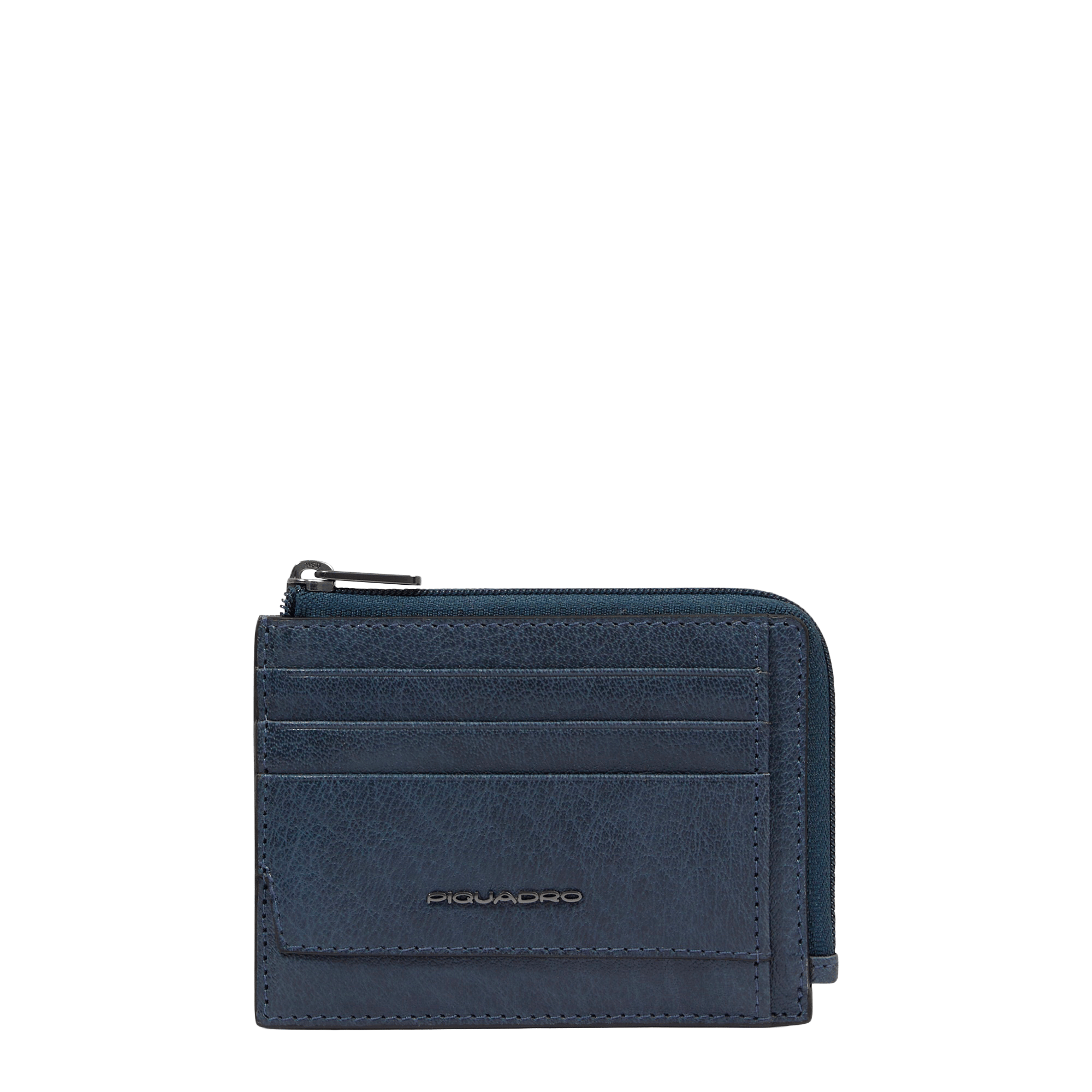 Leather coin purse PIQUADRO