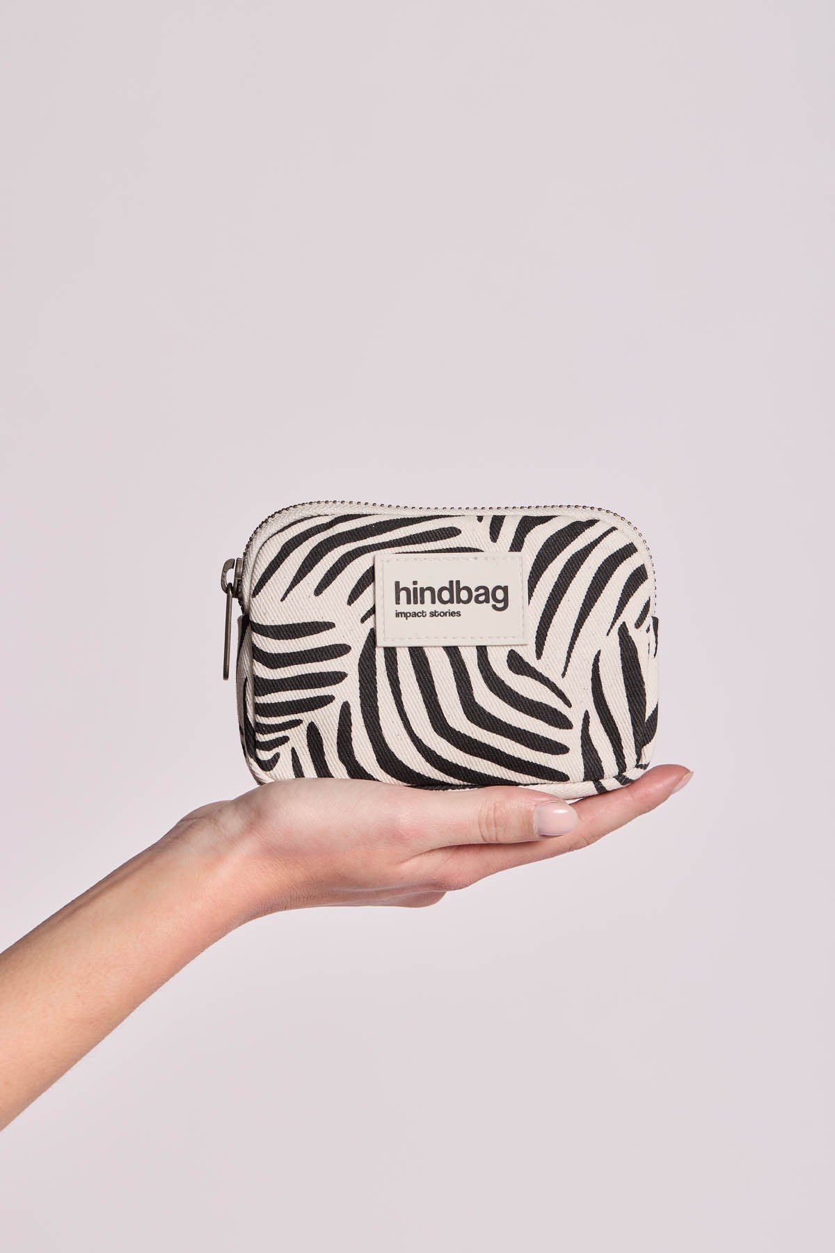 Cotton coin purse HINDBAG Beige