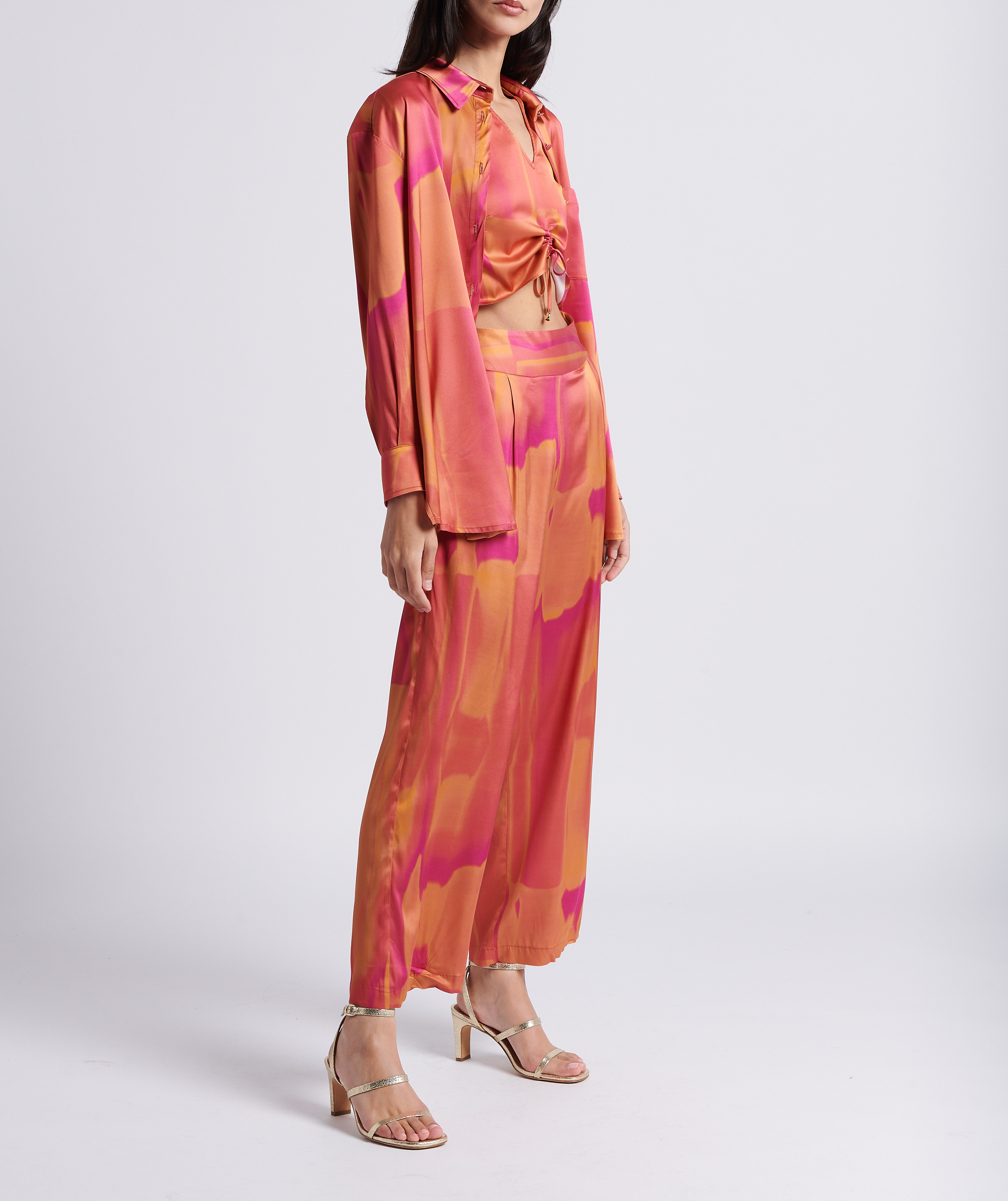 Pantalon large imprimé FETE IMPERIALE Multicolore