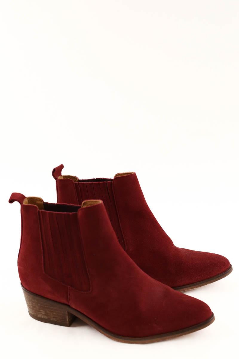 Ankle boots MODETROTTER - Seconde Main Red