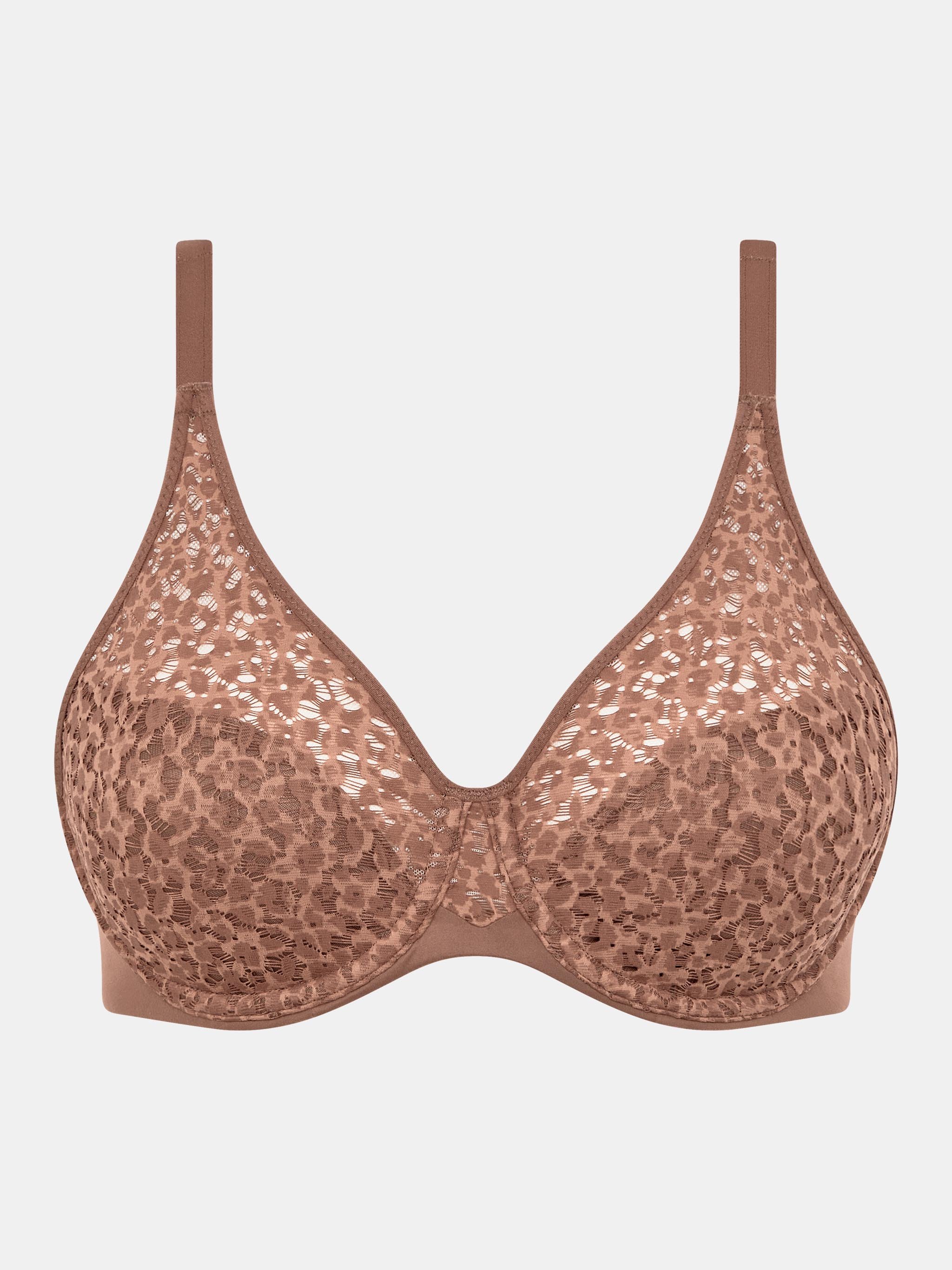 Moulded full-cup bra CHANTELLE Brown