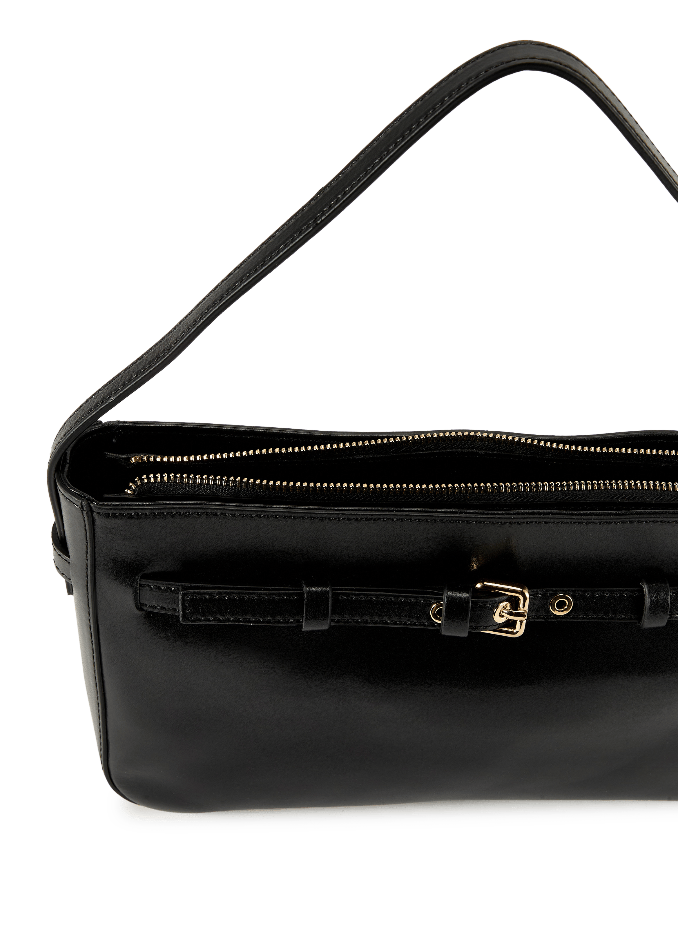 Shoulder bag hava in leather hava SAISON 1865 Black