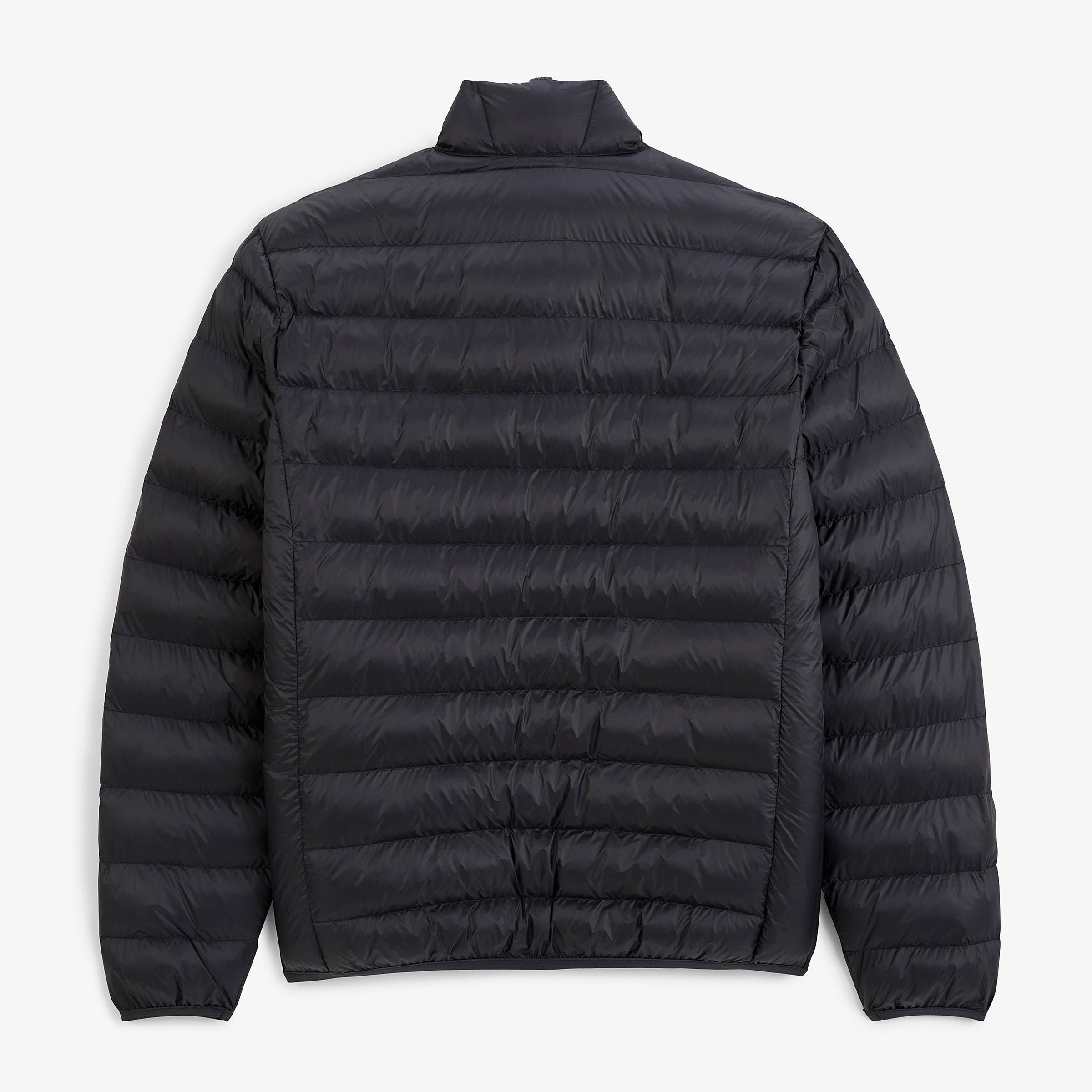 Long-sleeve lightweight black piumino down jacket SERGE BLANCO Black