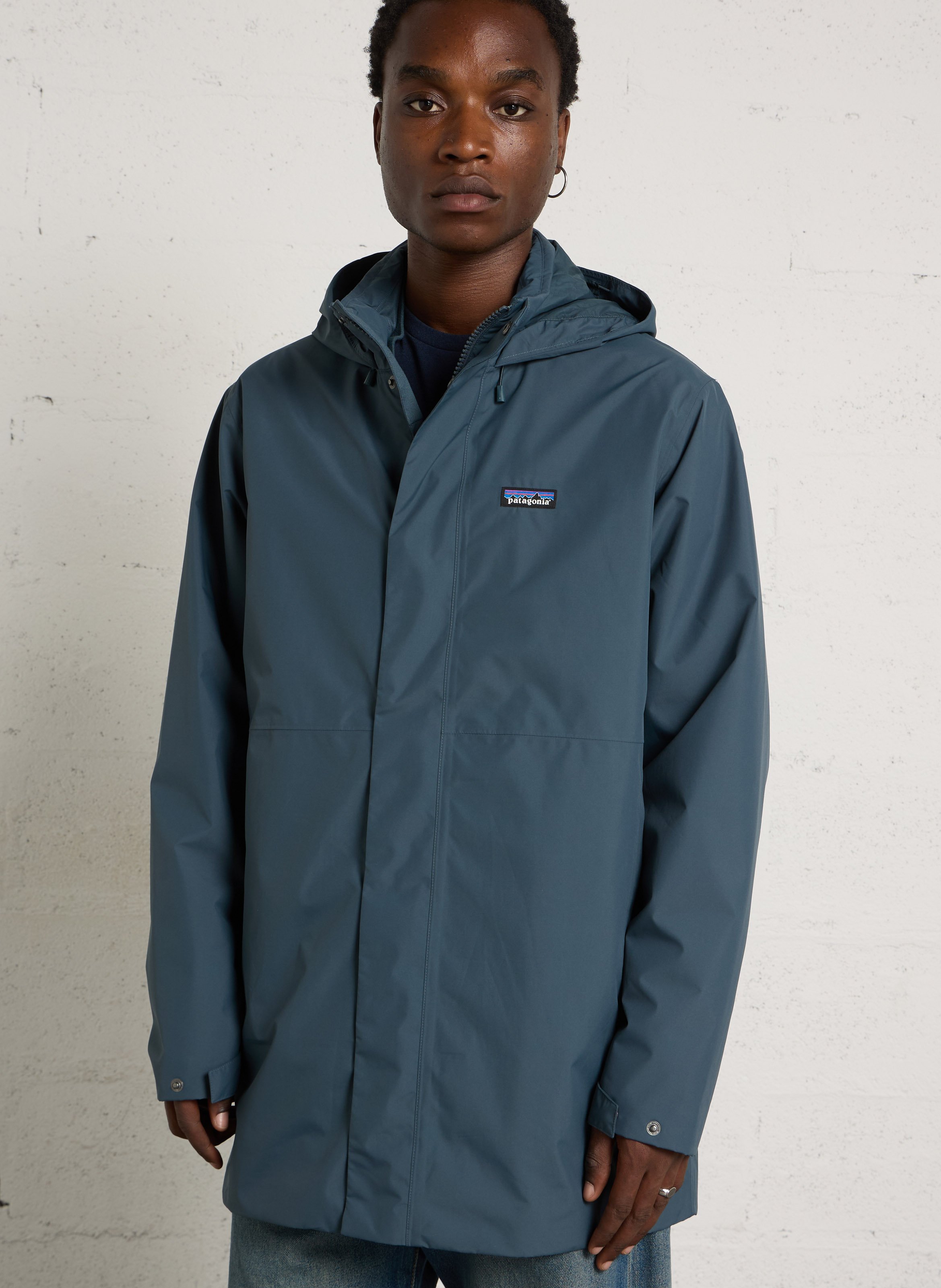 Oversized parka met capuchon PATAGONIA Blauw