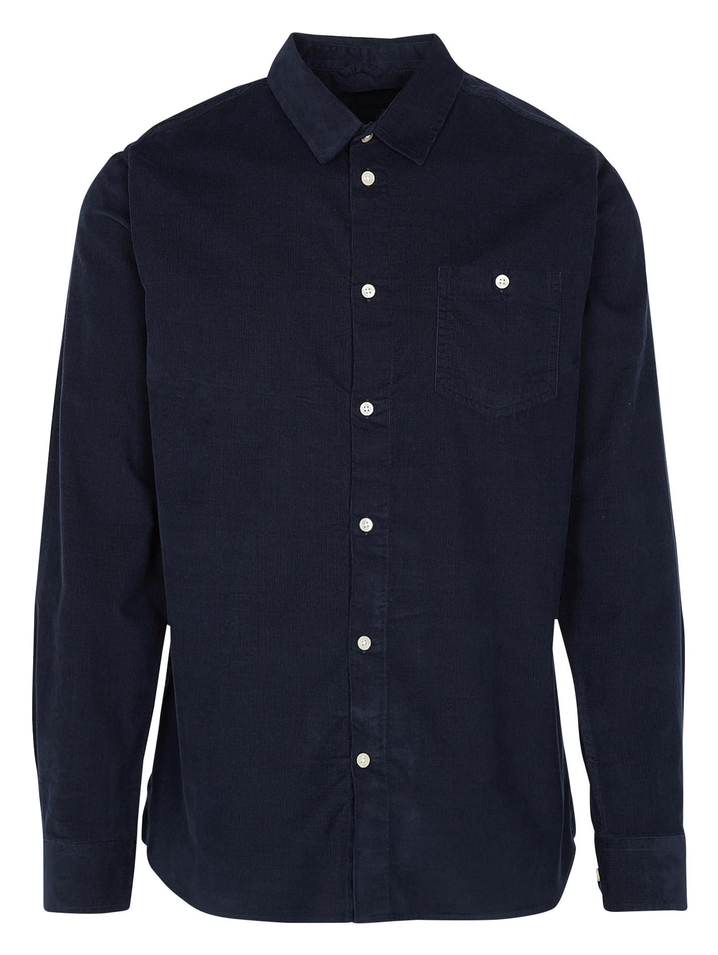 Slimfit Velvet Shirt With Classic Collar Total Eclipse Knowledge