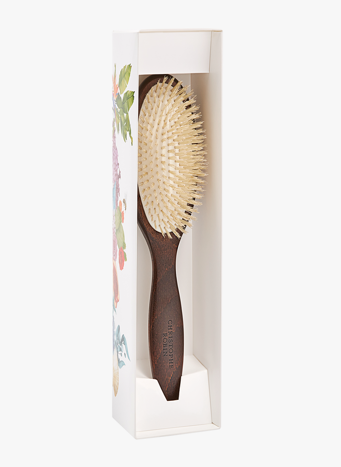 How to use a Boar Bristle Hairbrush - Christophe Robin