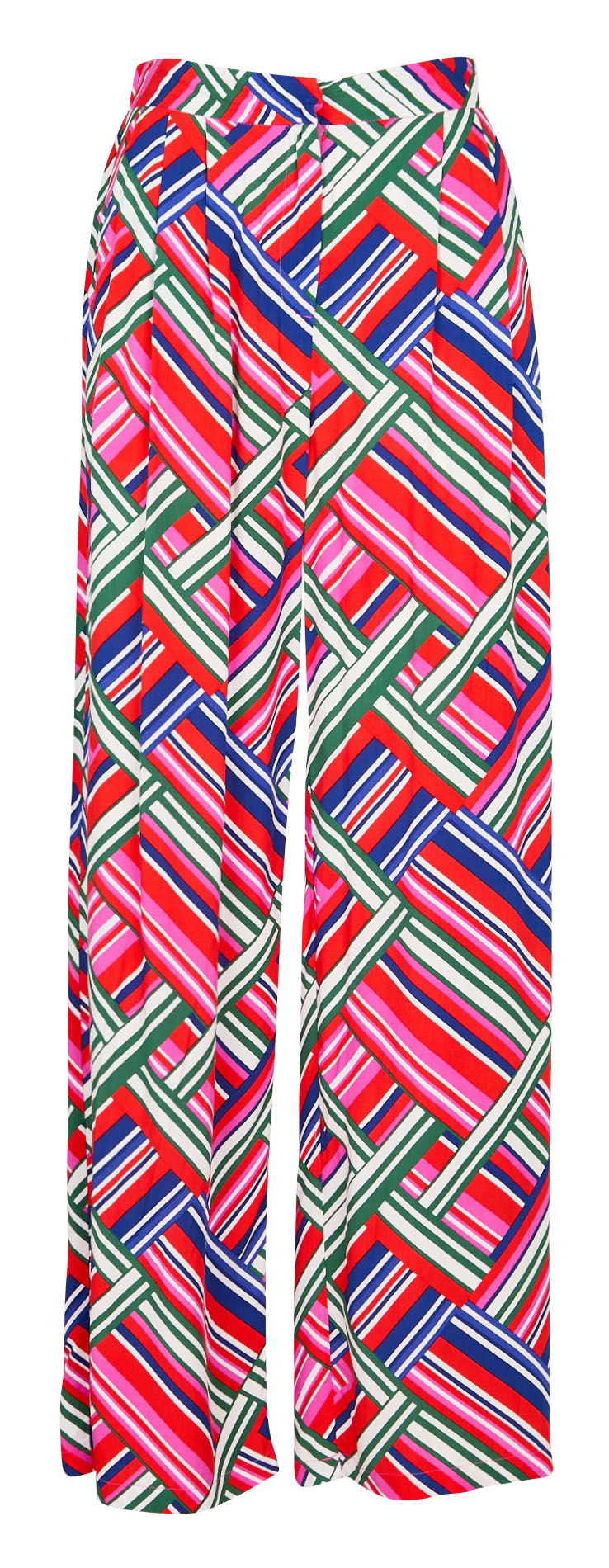 Norton printed straight trousers LA PETITE ETOILE Multicolored