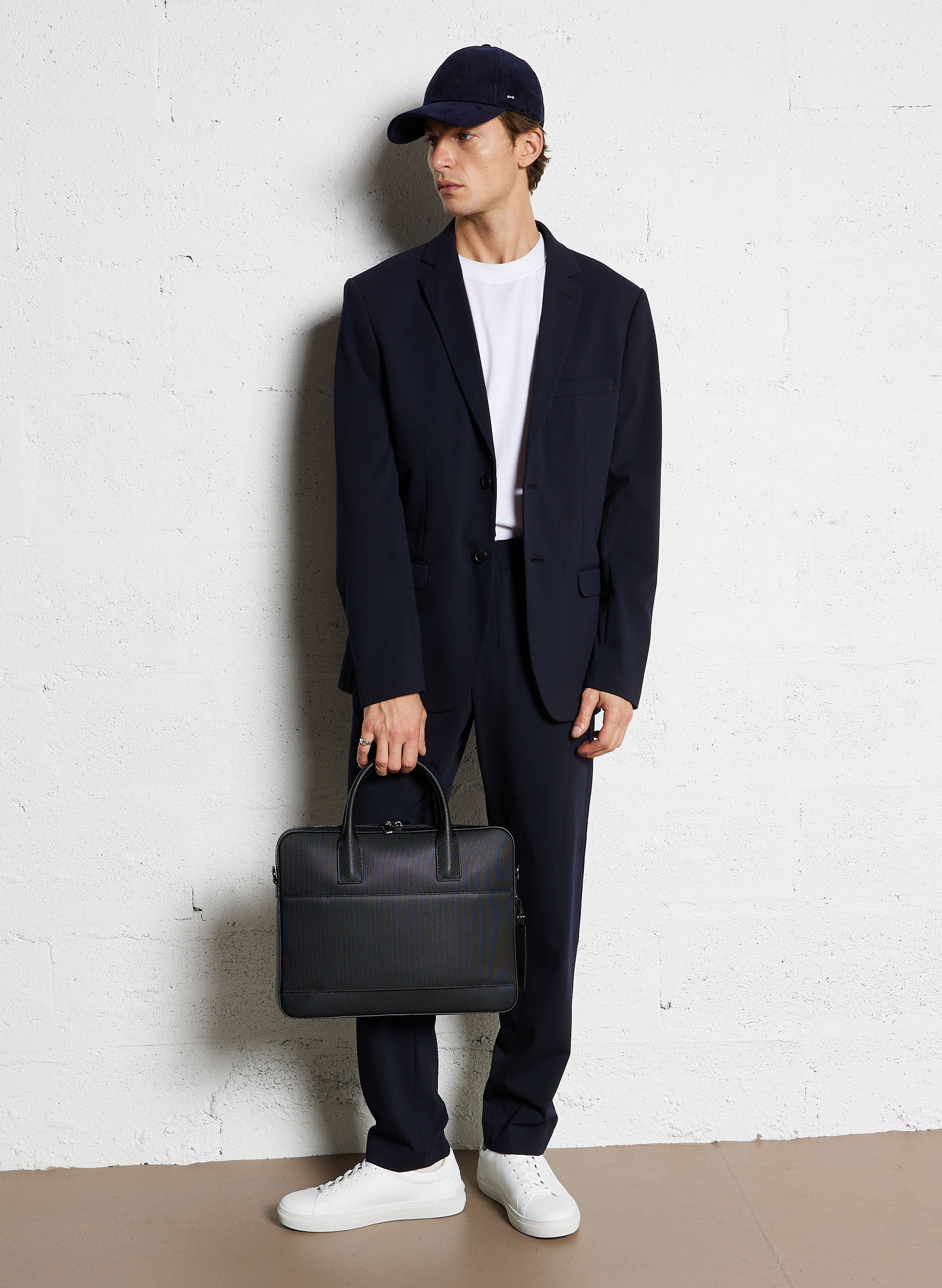 Taillierte Blazerjacke SELECTED Blau