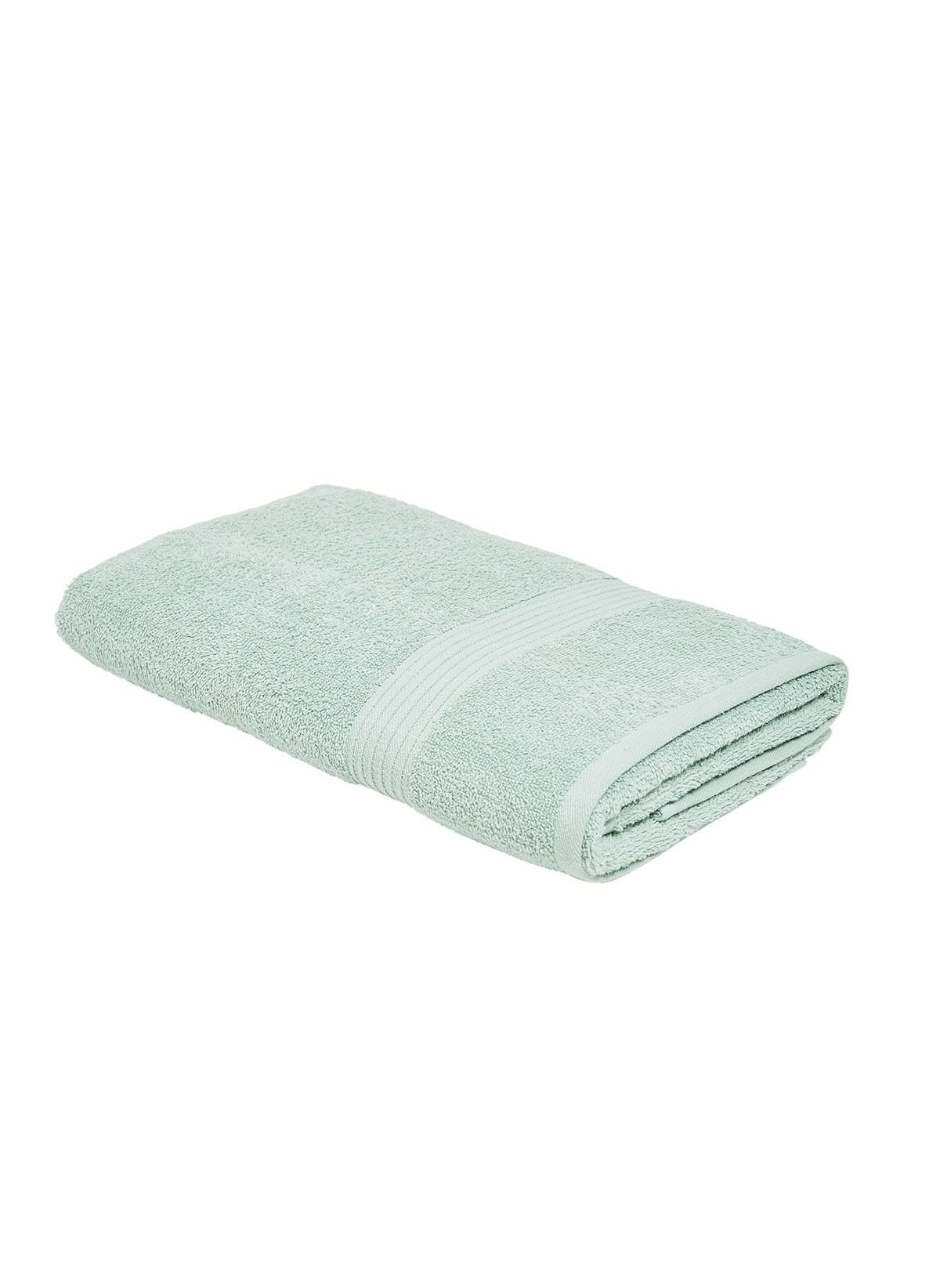 Plain cotton bath towel TODAY LINGE DE MAISON Green