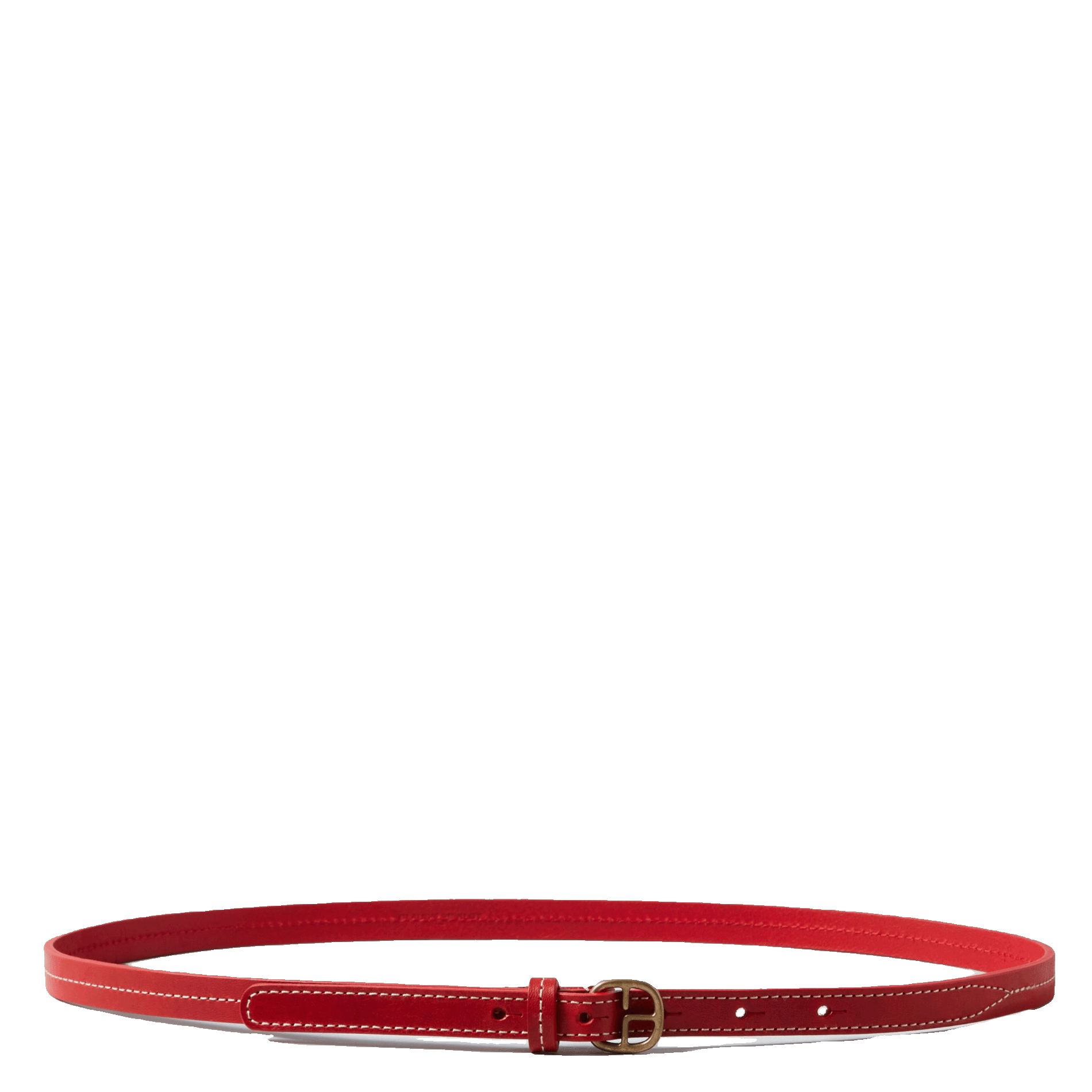 ceinture fine ceinture cuir rouge femme