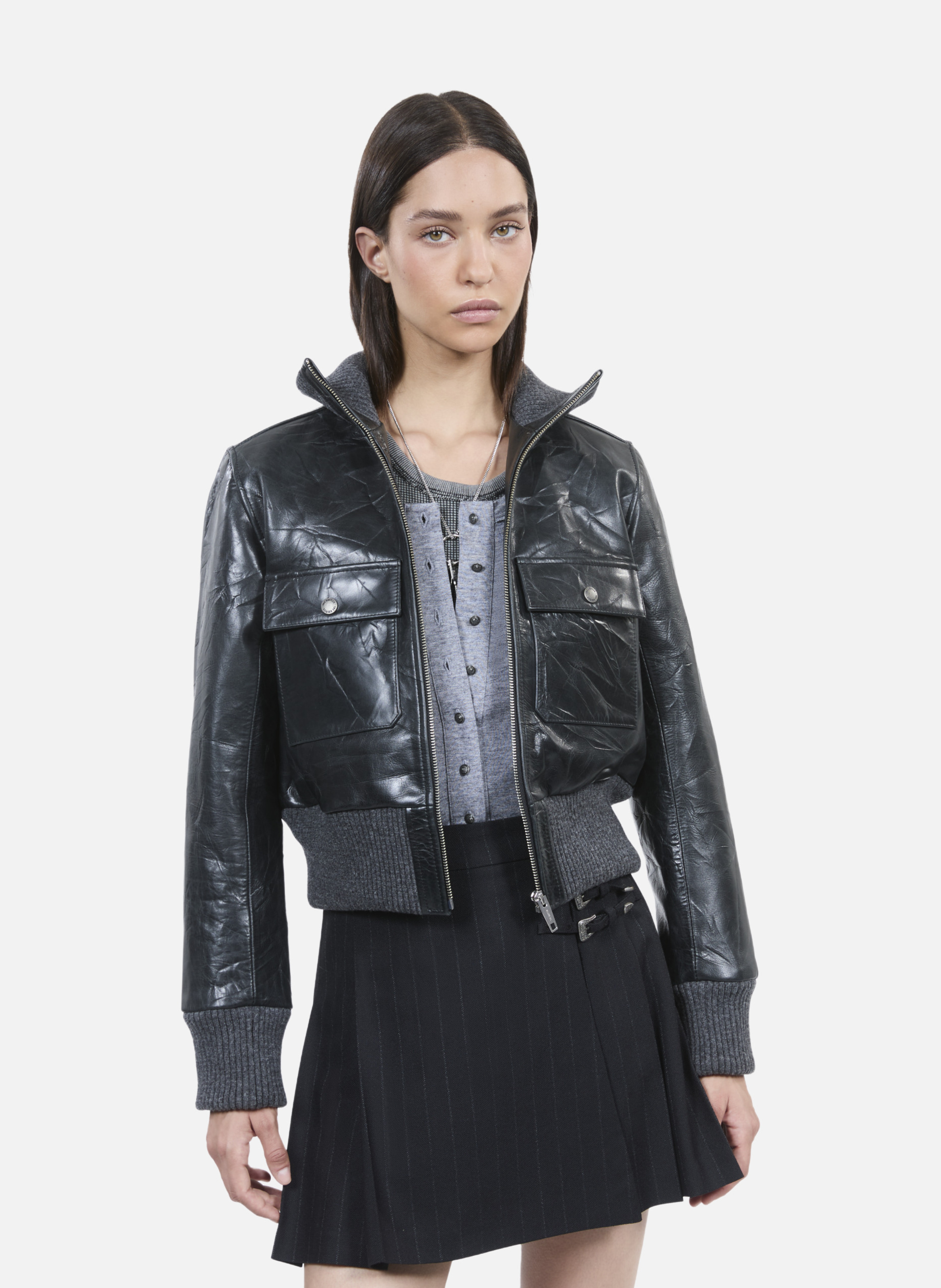 Bead-embroidered dress THE KOOPLES Black