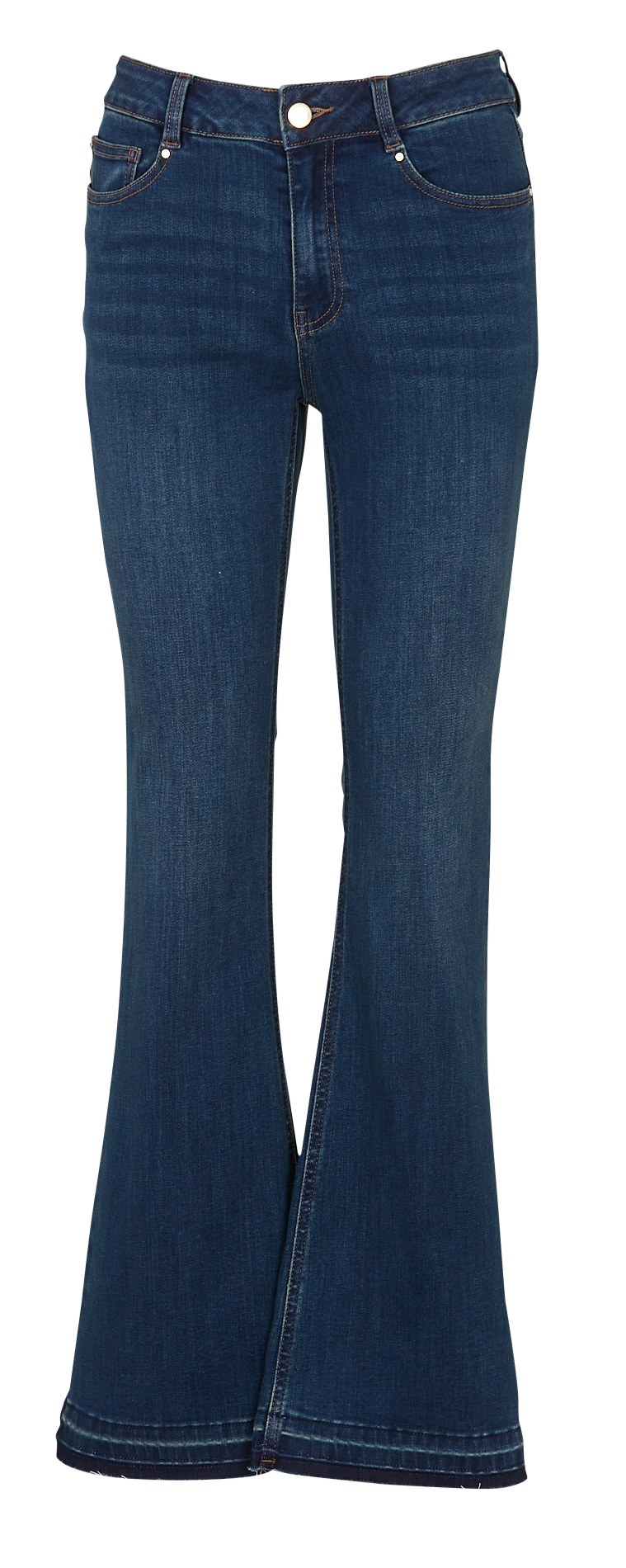 Jean bootcut en coton mélangé MAISON 123 Bleu