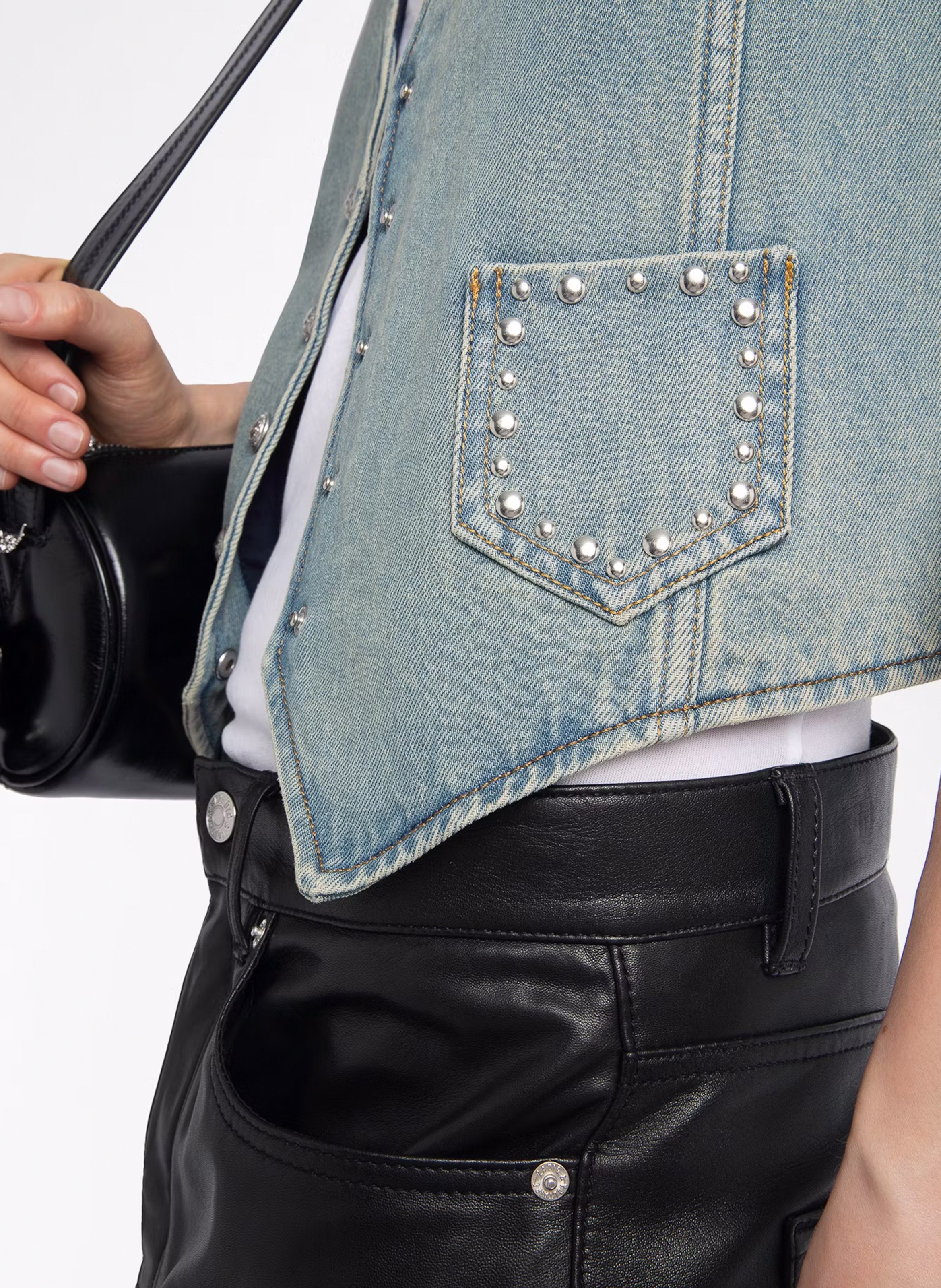 Denimweste ZADIG&VOLTAIRE Blau