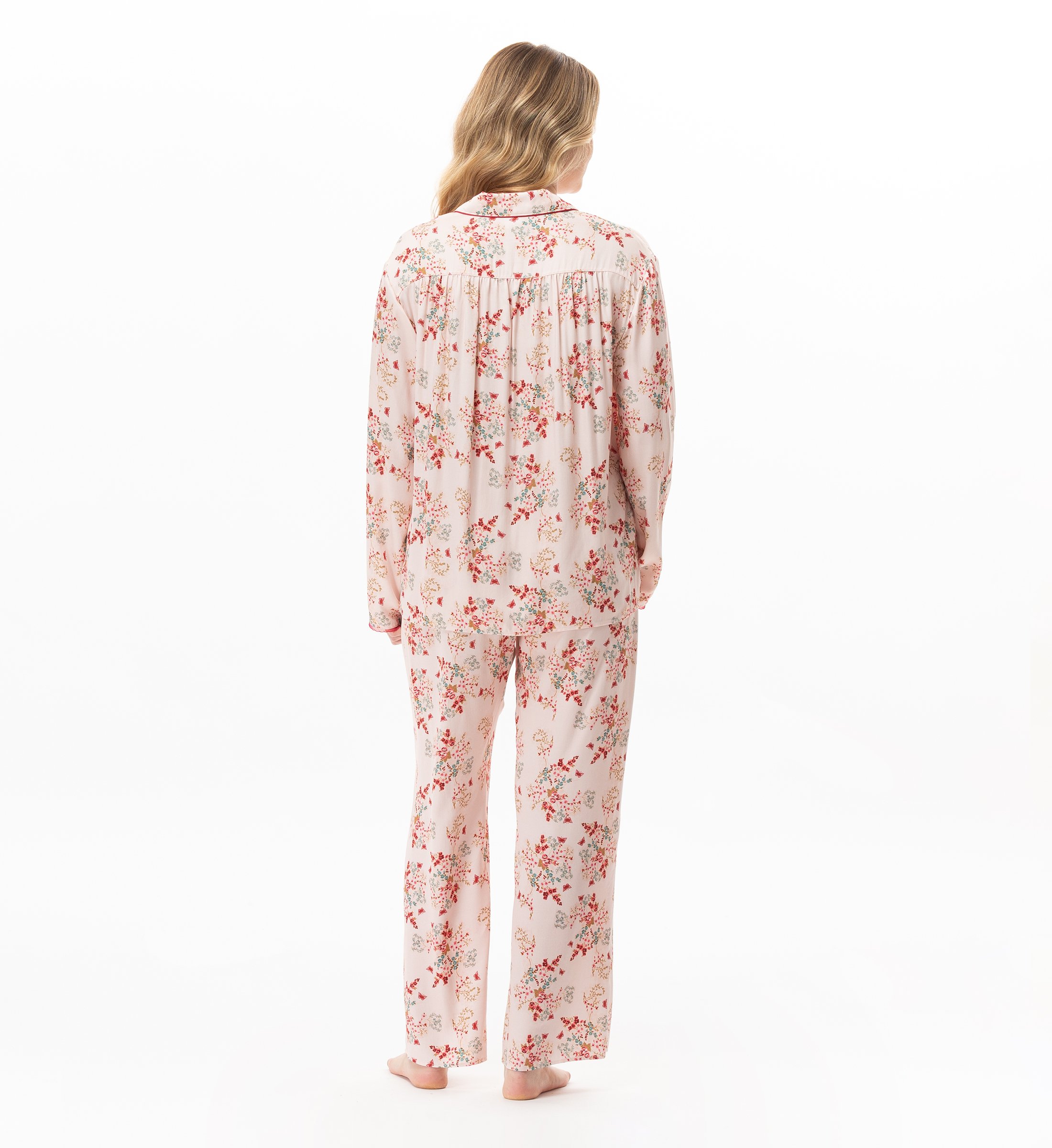 Buttoned viscose pyjama LE CHAT Multicolored