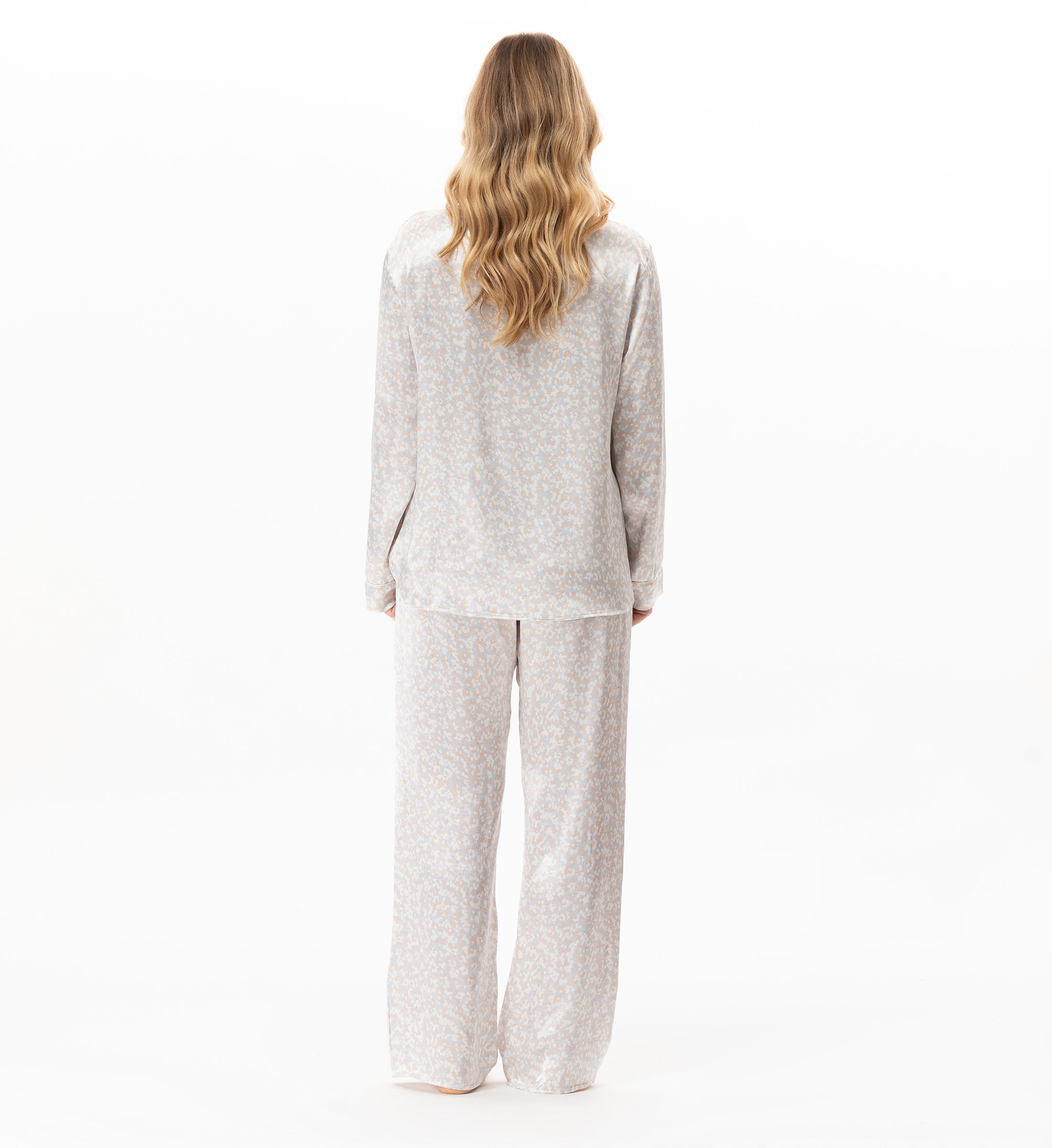 Buttoned viscose pyjama LE CHAT Multicolored