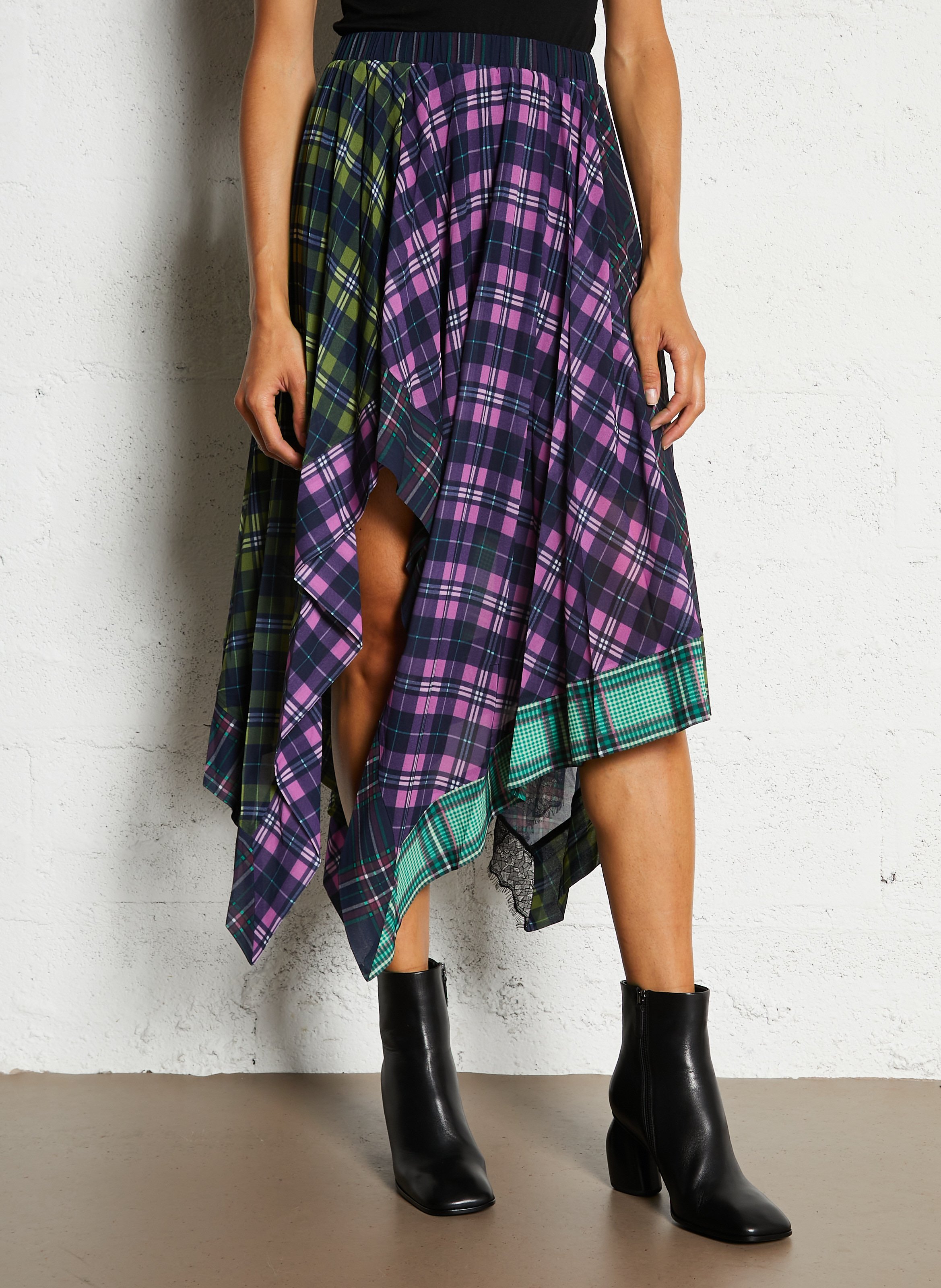 Jupe asymétrique  MES DEMOISELLES Multicolore