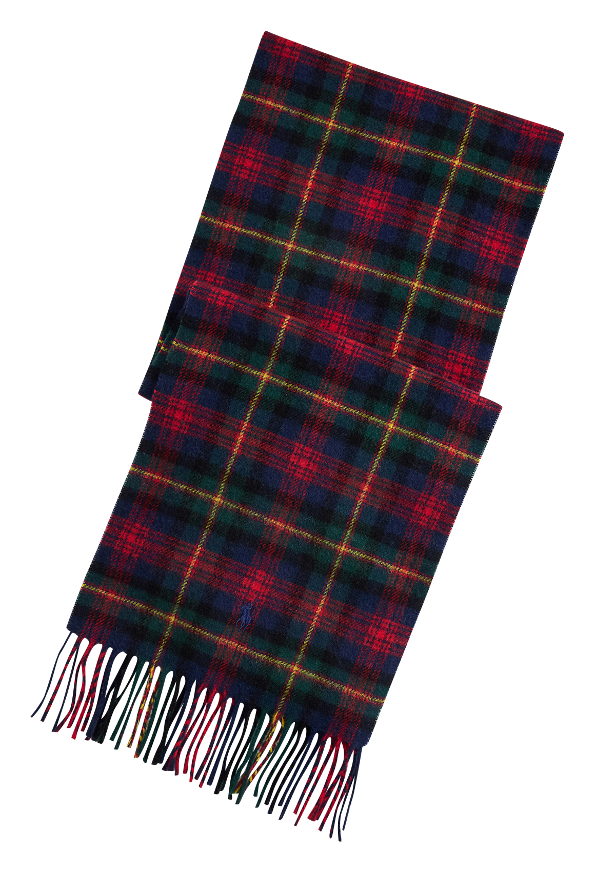 Foulard a quadri POLO RALPH LAUREN Rosso