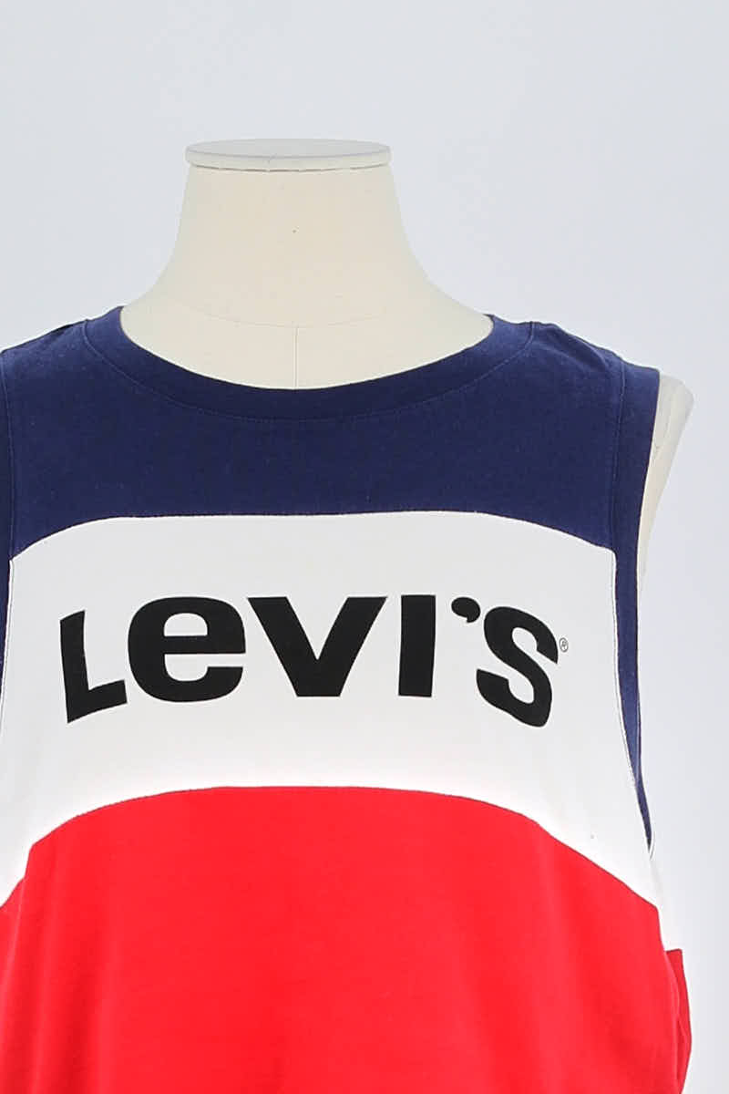 Azawood sleeveless top LEVI'S - Seconde main Red