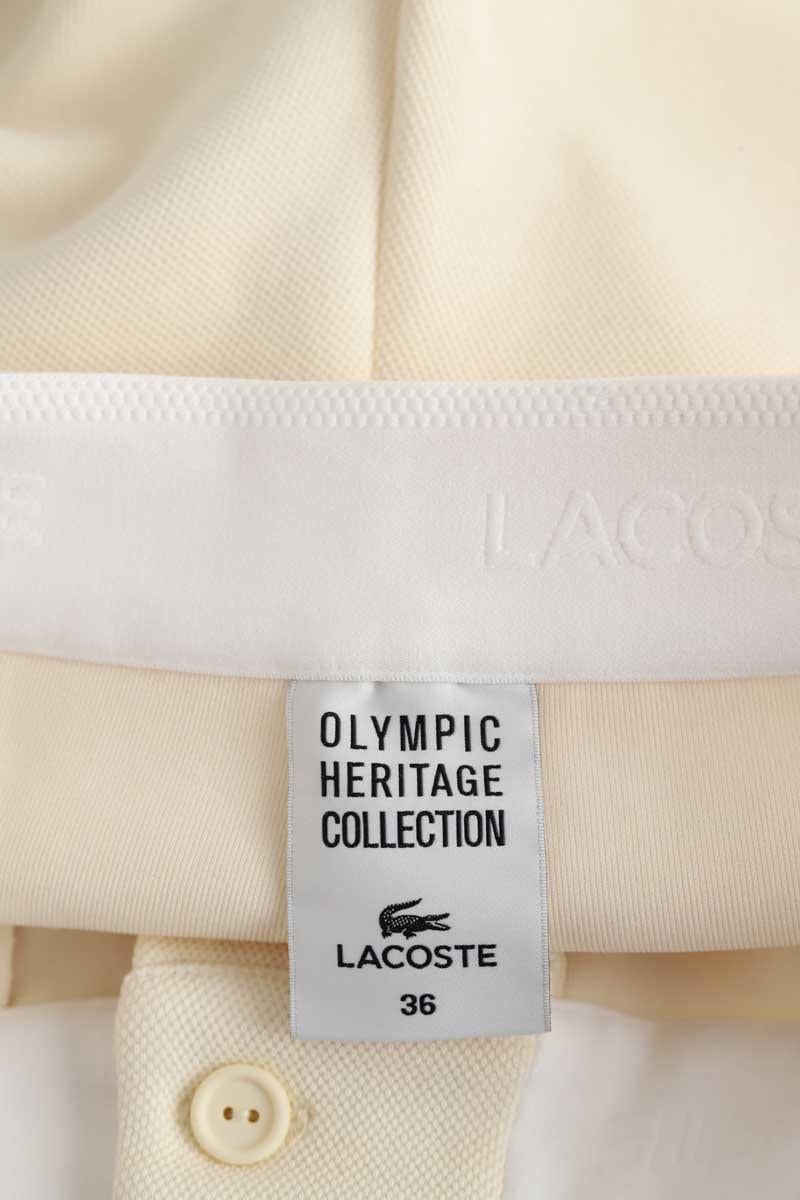 Mini shorts LACOSTE - SECONDE MAIN Beige