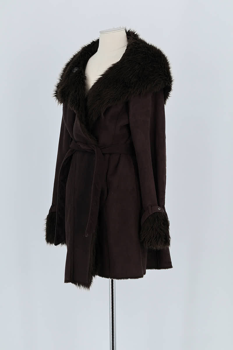 Coat ARMANI - SECONDE MAIN Brown