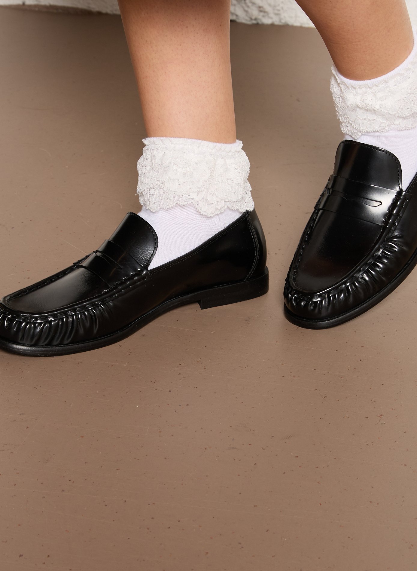 Mocassins en cuir MELLOW YELLOW Noir