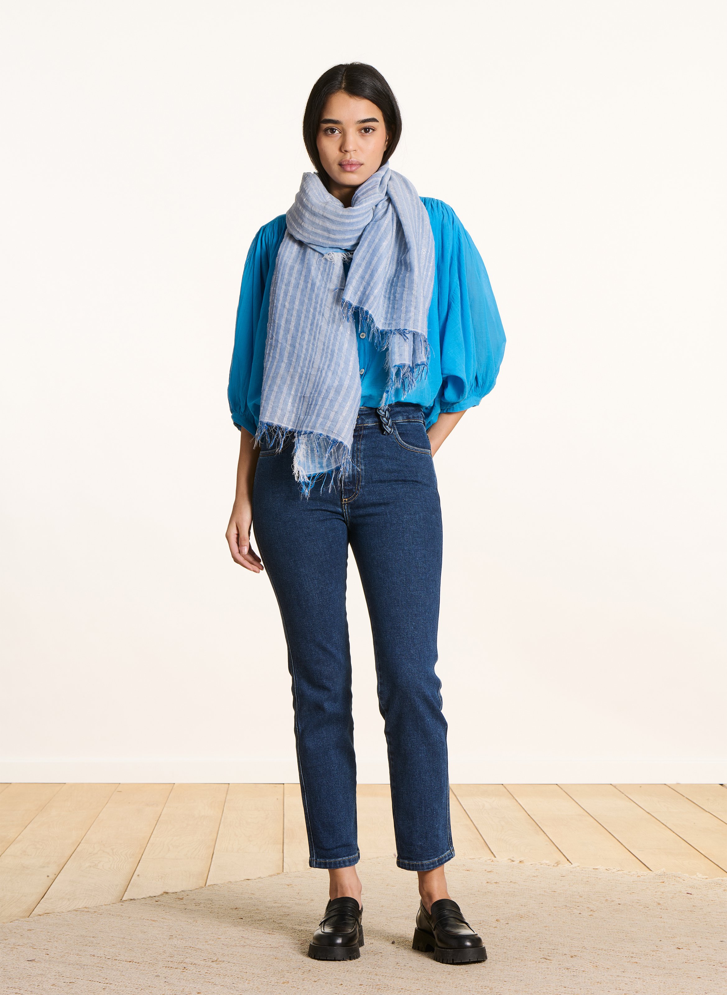 Opyntale - Foulard aus Baumwoll-Mix LA FEE MARABOUTEE
