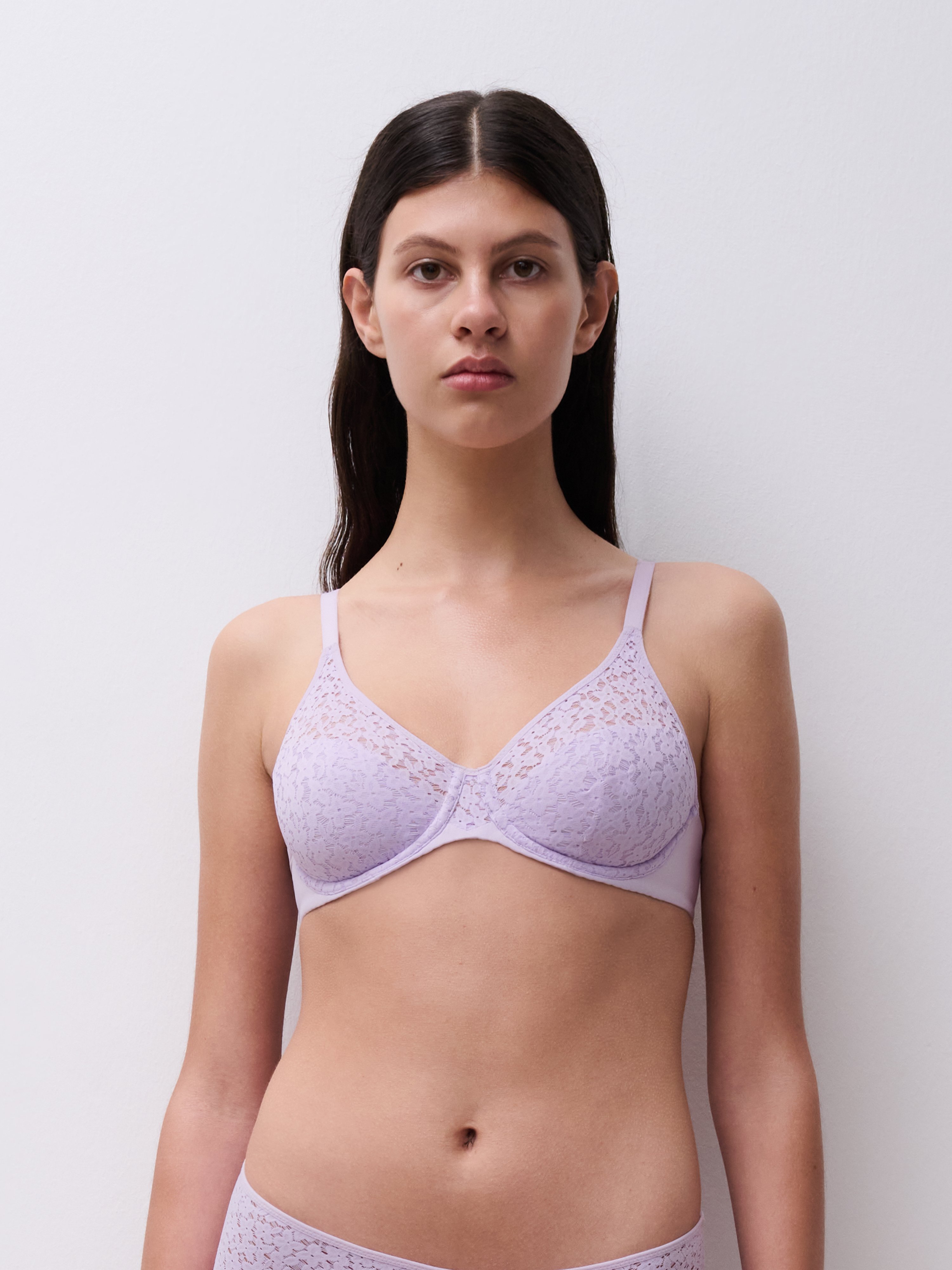 Moulded full-cup bra CHANTELLE Purple