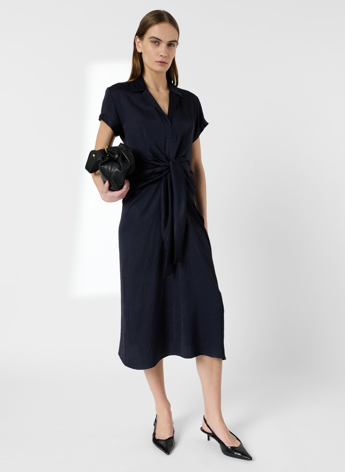 Robe midi col V GERARD DAREL Blue