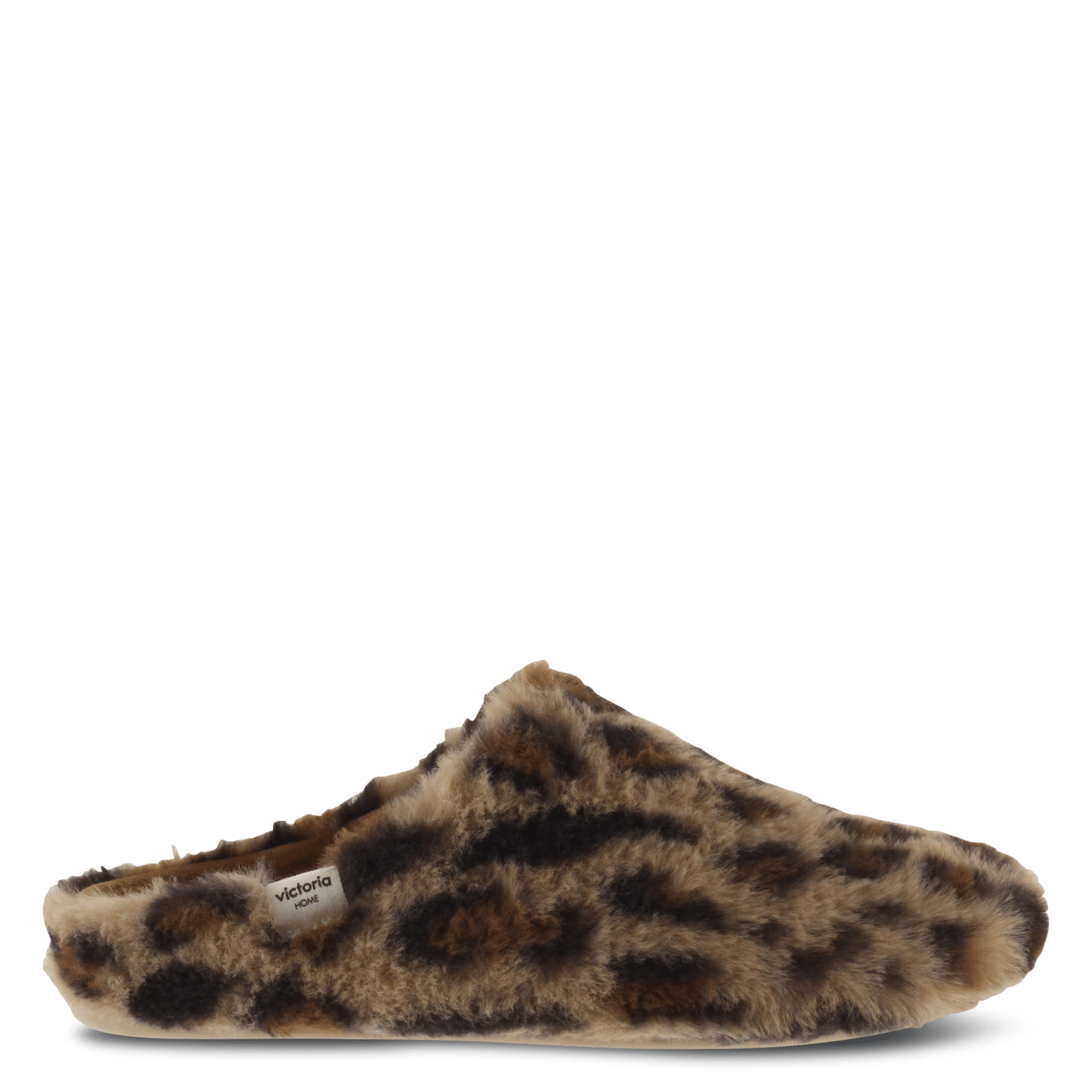 Synthetic fur slippers VICTORIA Brown