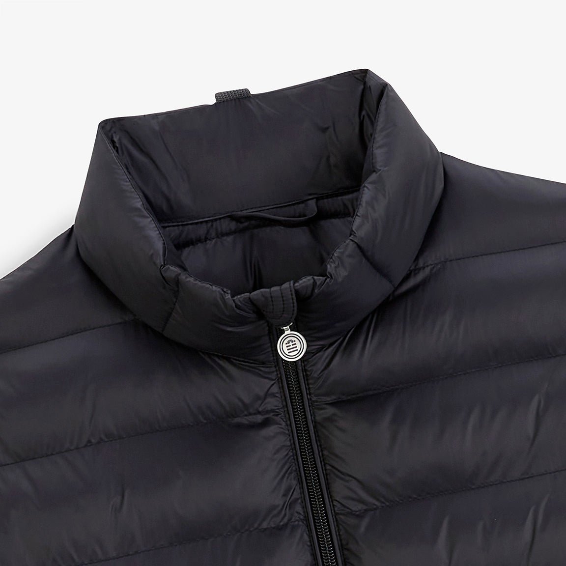 Long-sleeve lightweight black piumino down jacket SERGE BLANCO Black