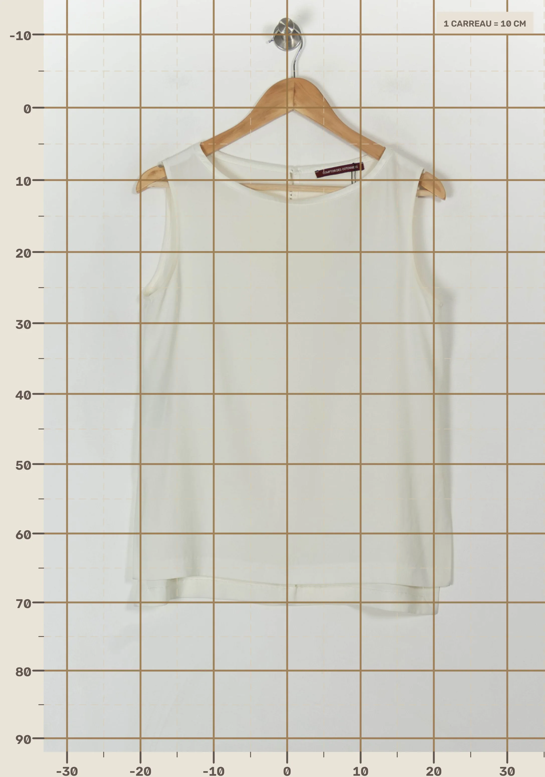 Top & tank top COMPTOIR DES COTONNIERS - Seconde main White