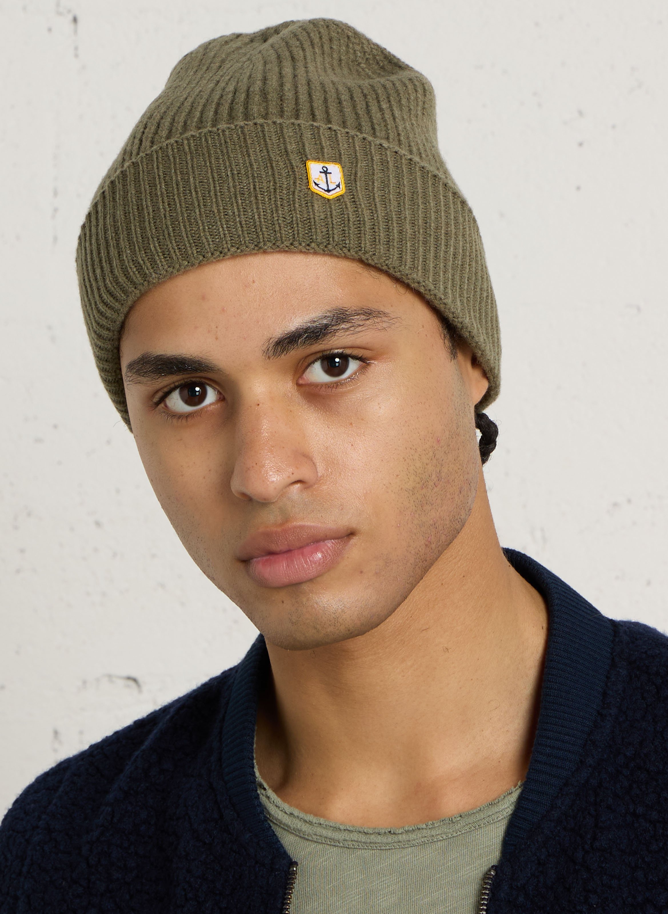 Ribbed wool hat ARMOR LUX Green