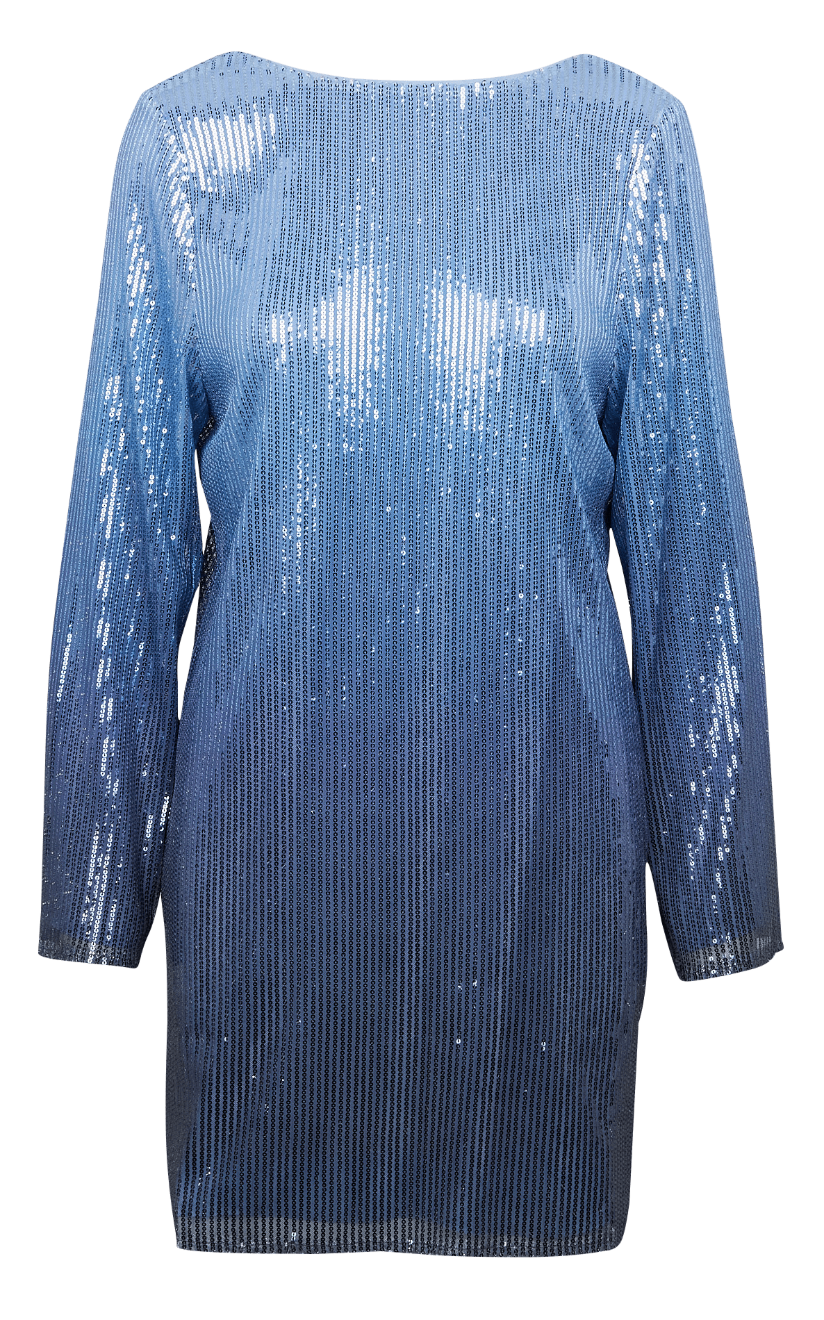 Robe courte dos nu à paillettes  SAMSOE SAMSOE Bleu