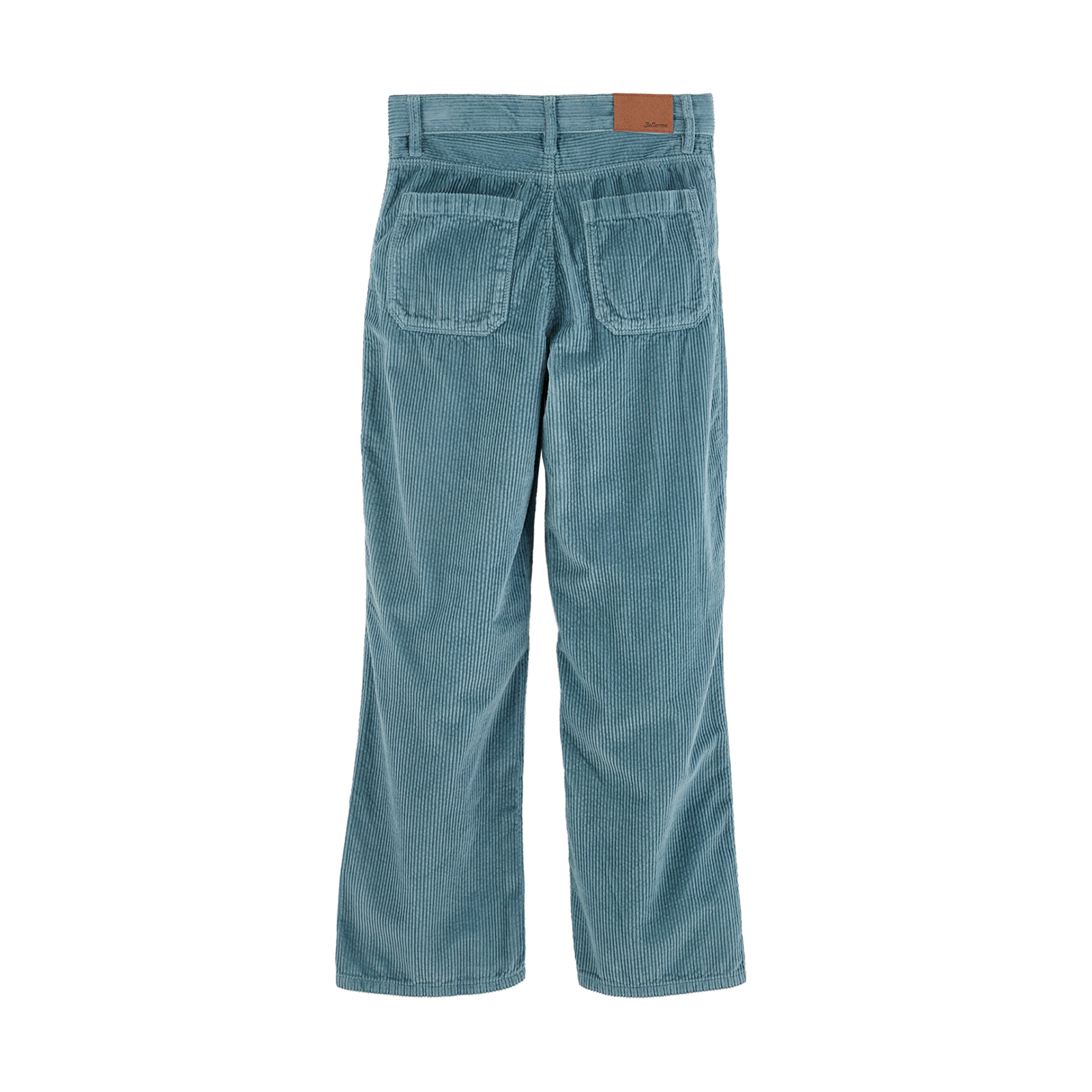 Pantalon droit en coton BELLEROSE Bleu