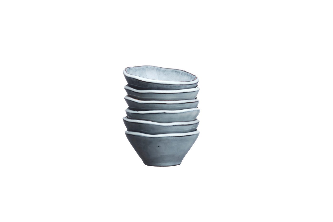 Cloud bowl ø10cm - 6 pieces - storm gray BJORN Grey