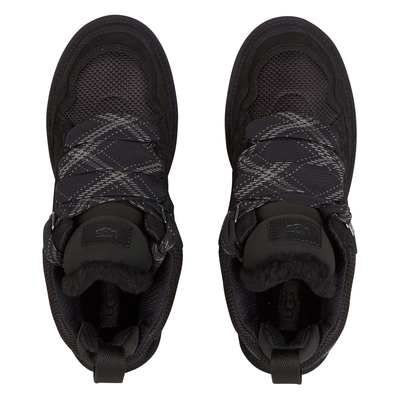 Baskets basses en cuir UGG Noir