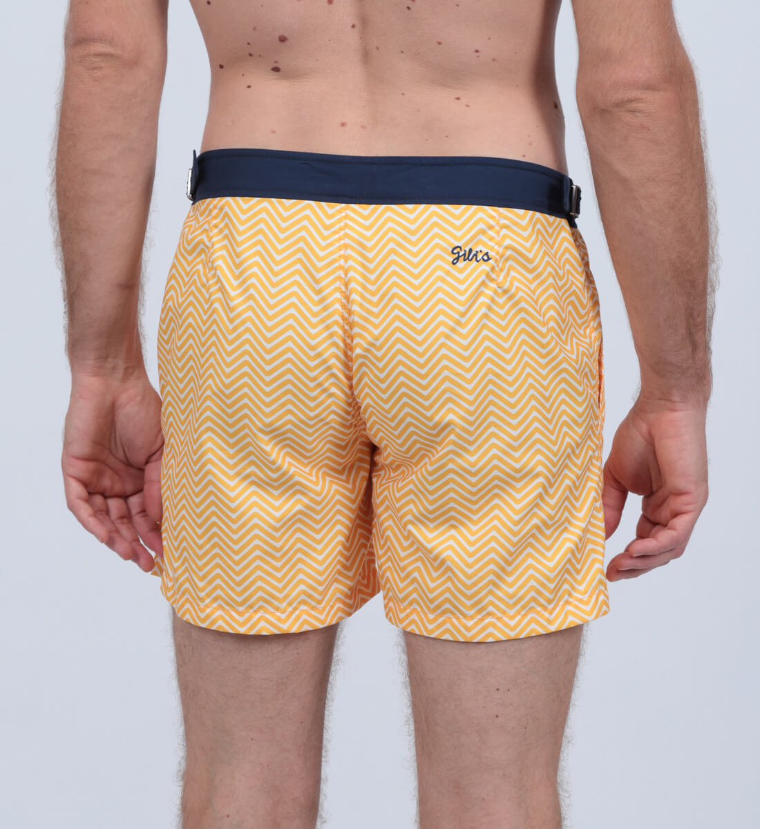Flowing swim shorts GILI'S Yellow