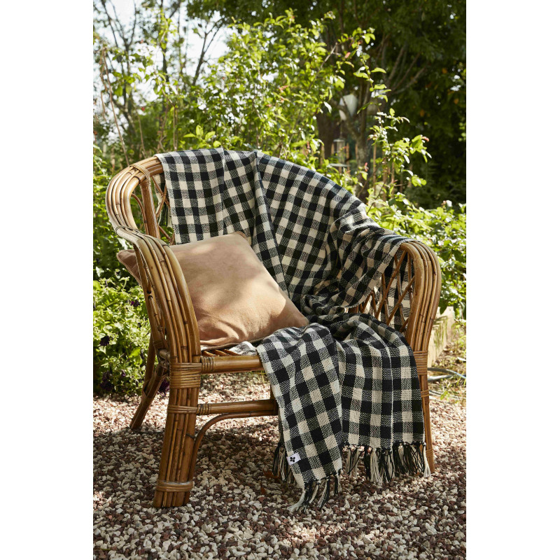 Pure cotton plaid L'EFFET PAPILLON Multicolored
