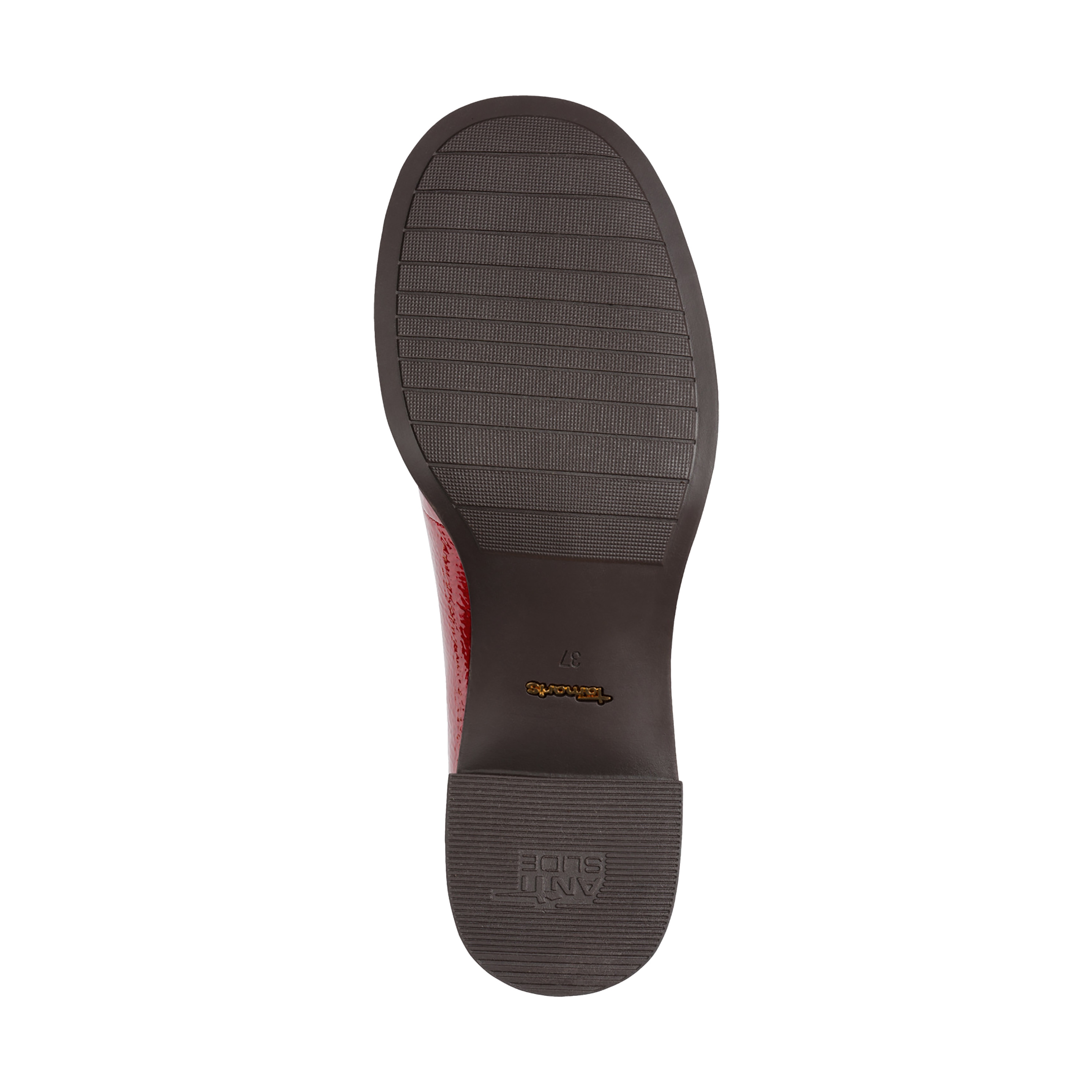 Ballet flats with ankle straps TAMARIS Red