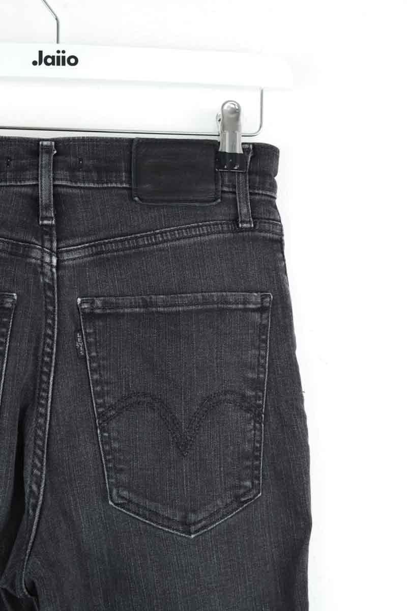 Cotton skinny jeans LEVI'S - Seconde main Black