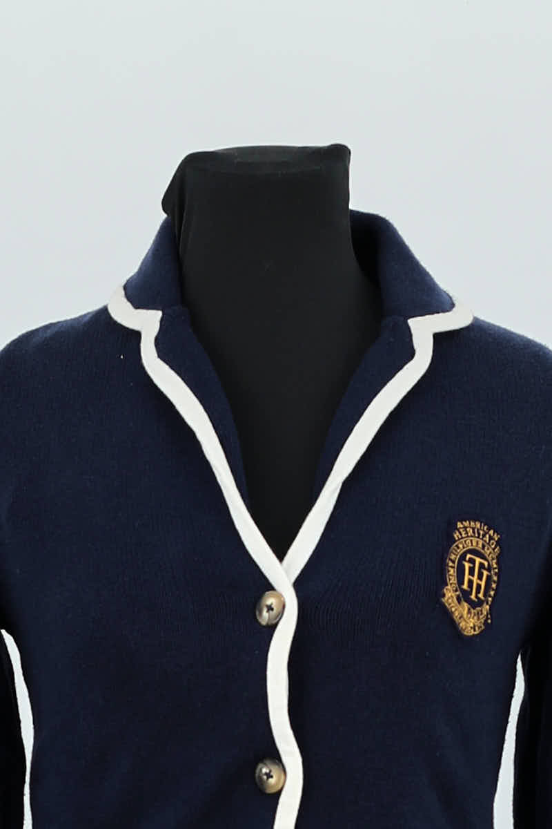 Blazer TOMMY HILFIGER - SECONDE MAIN Blue