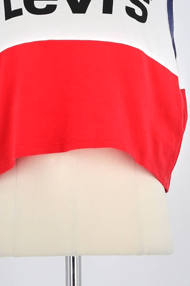 Azawood sleeveless top LEVI'S - Seconde main Red