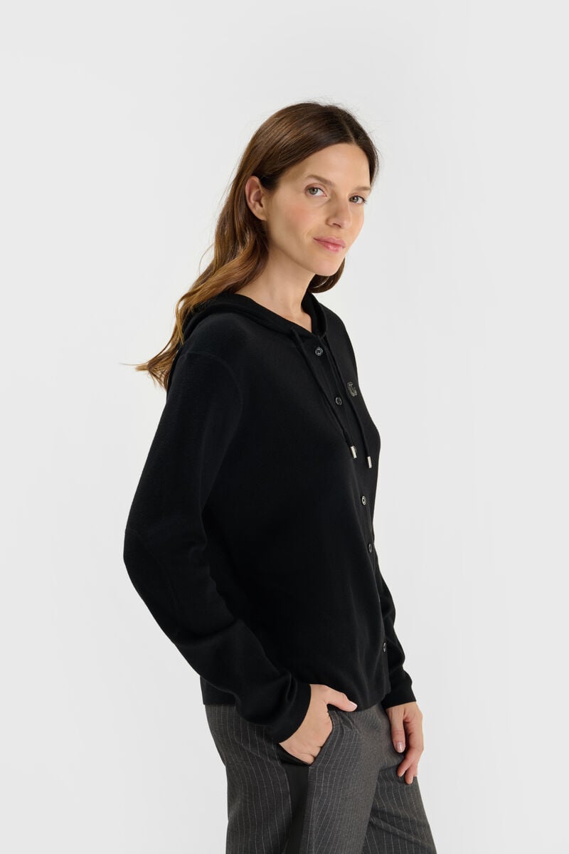 Cardigan LE TEMPS DES CERISES Black