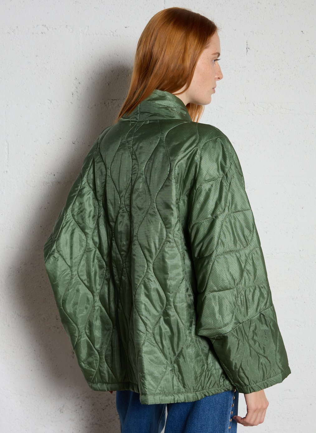 Schalkragenjacke AOKYANOS Khaki