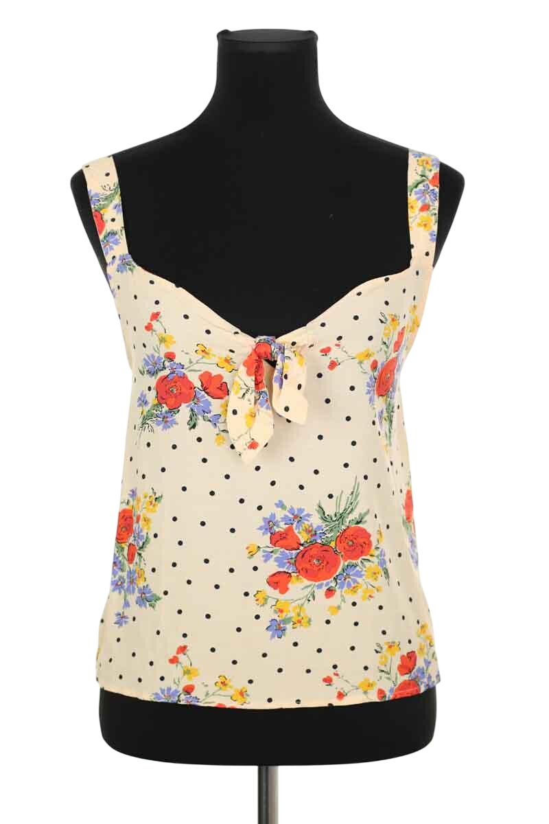 Azawood sleeveless top SEZANE - Seconde main Beige